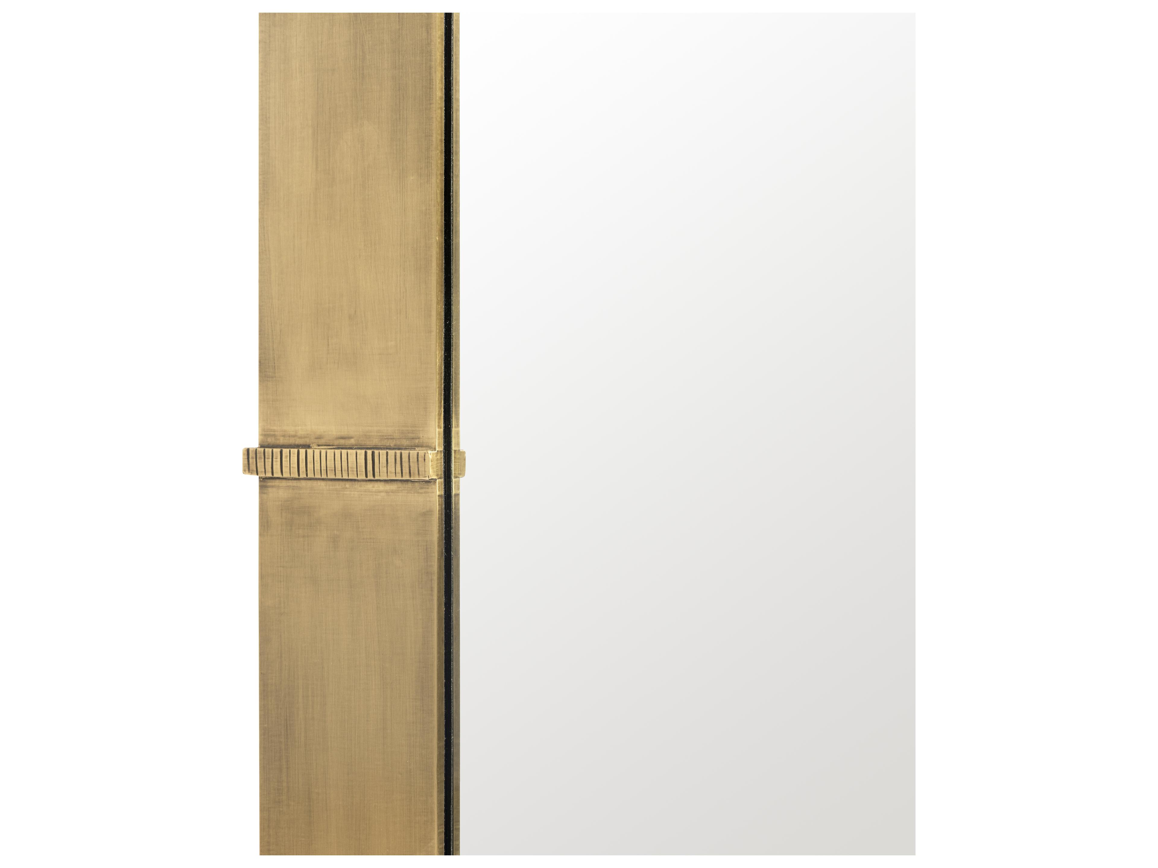 Villa & House Brea Antique Brass Wall Mirror Rectangular