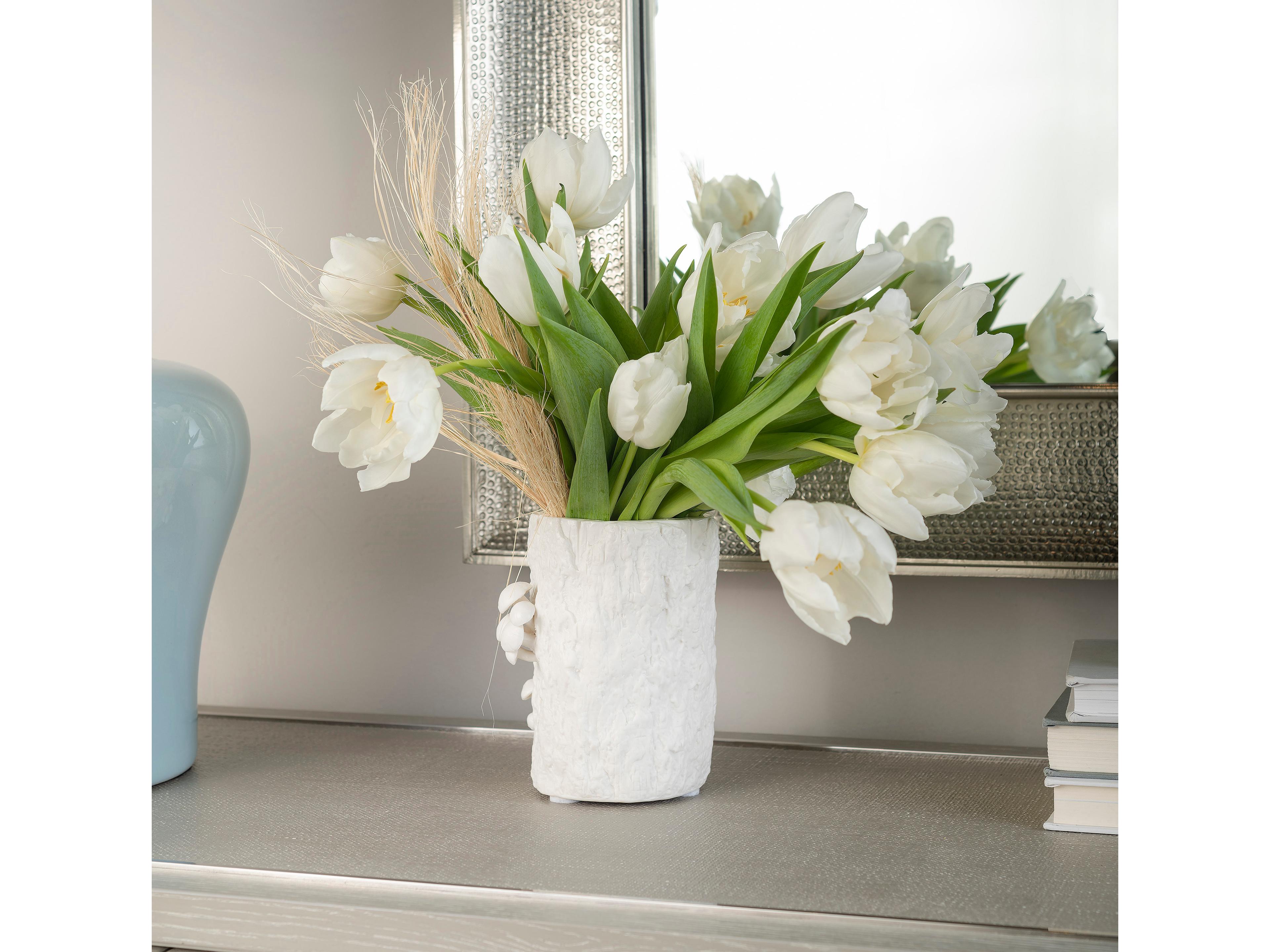 Branch Blanc de Chine 10" Vase