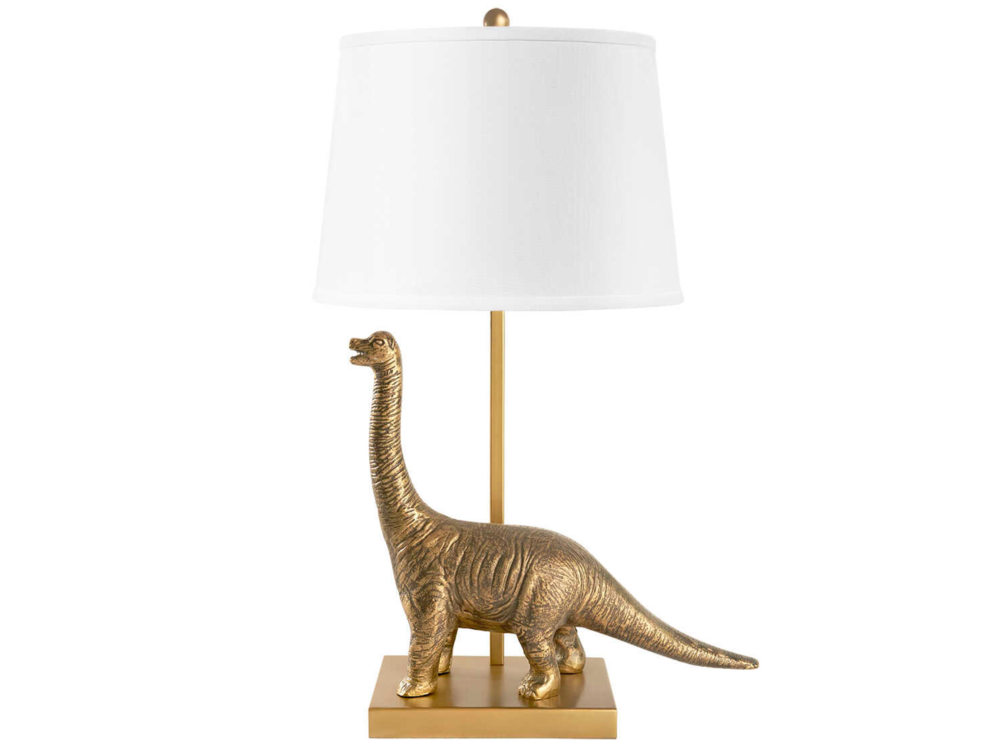 Villa & House Bruno Antique Brass Buffet Lamp