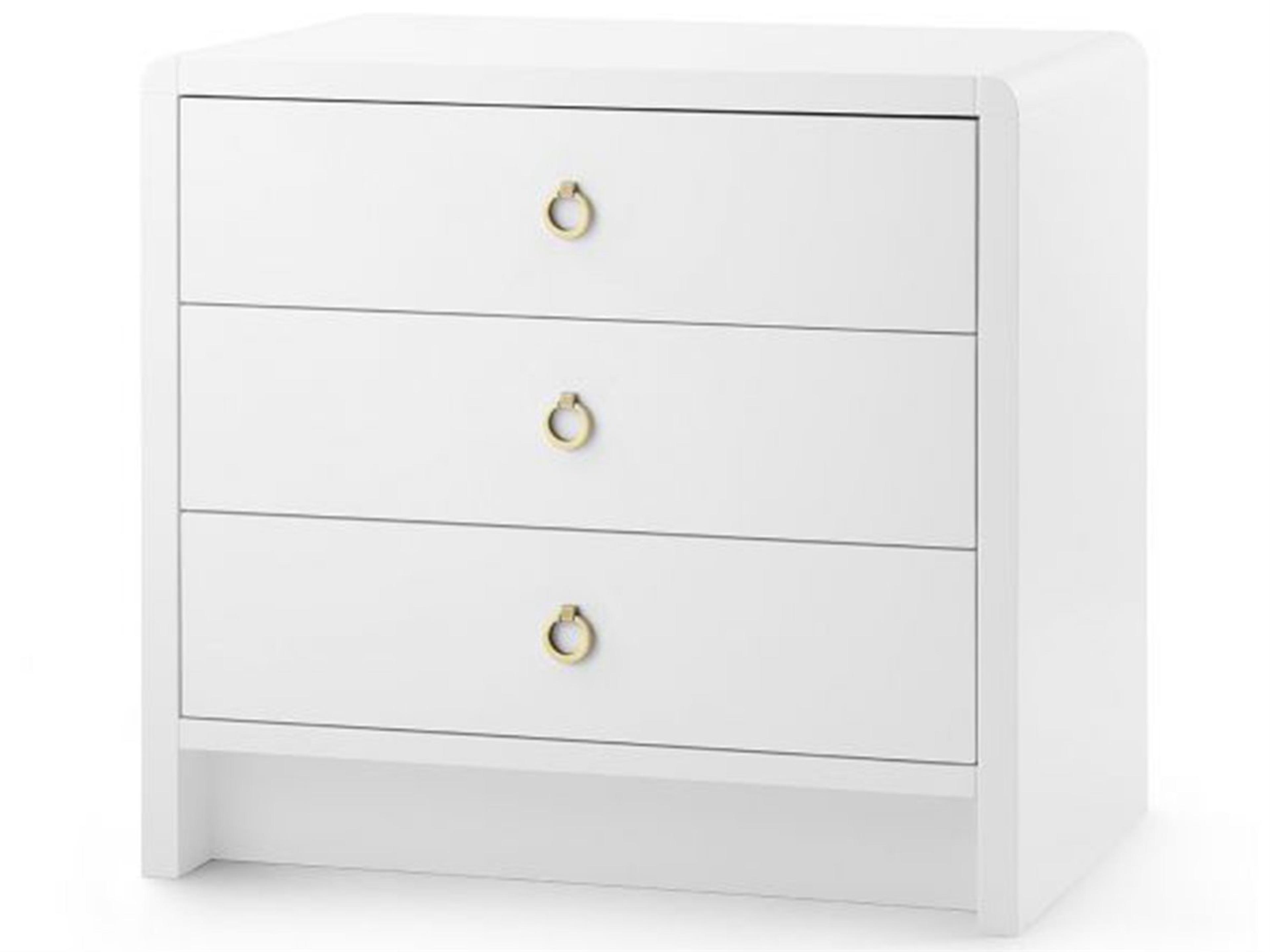 3-Drawers Nightstand