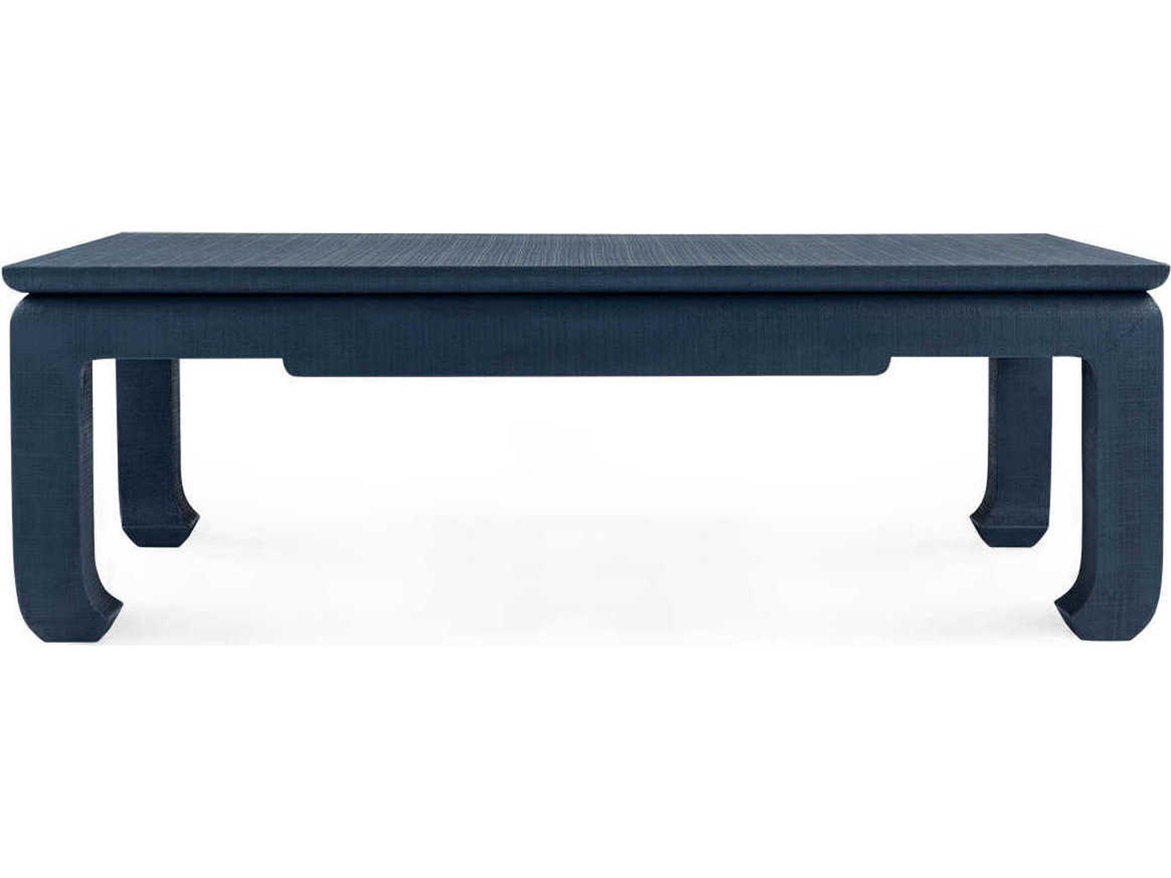 Bethany Rectangular Wood Storm Blue Coffee Table