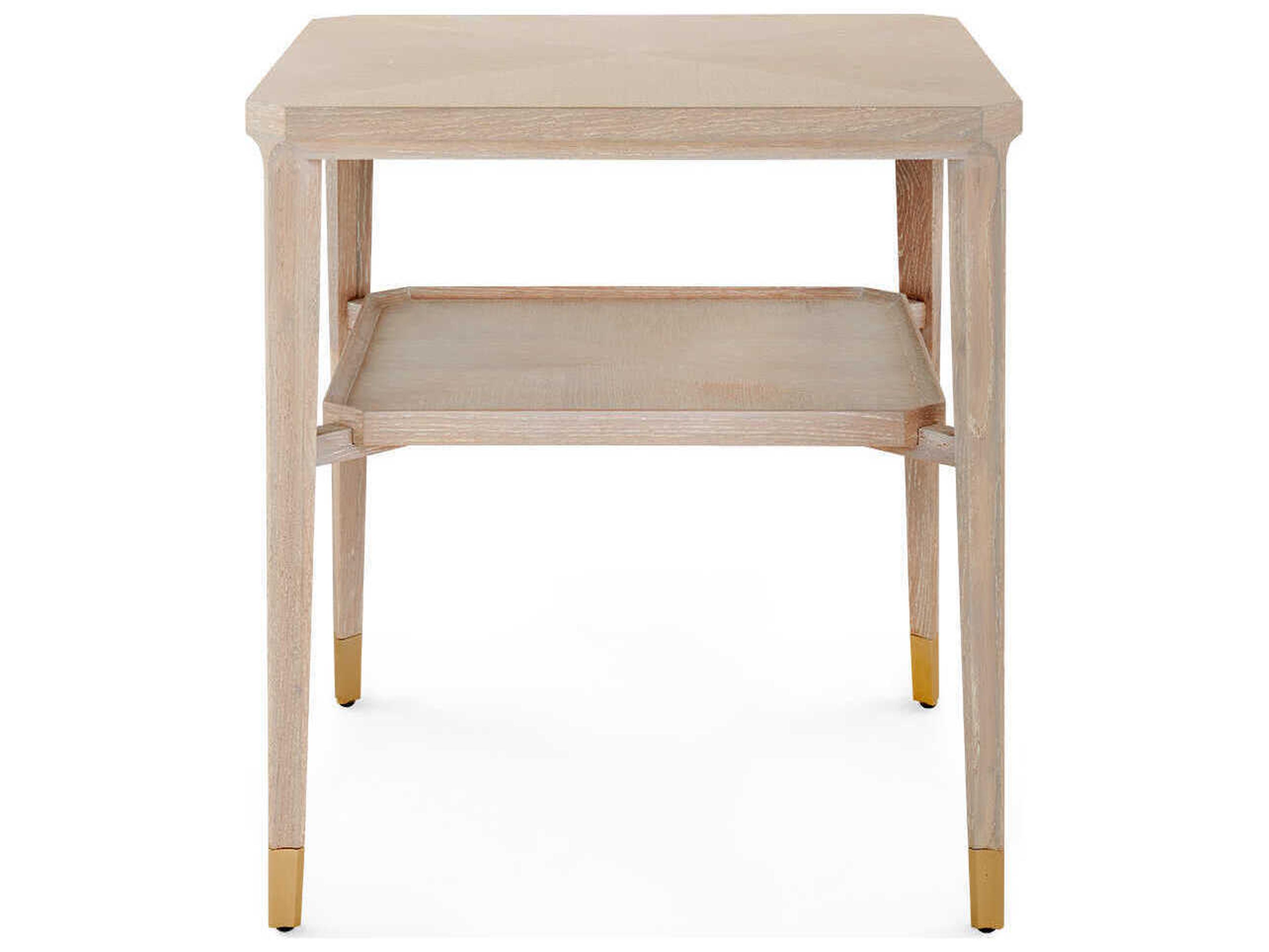 Villa & House Square Wood Sand End Table