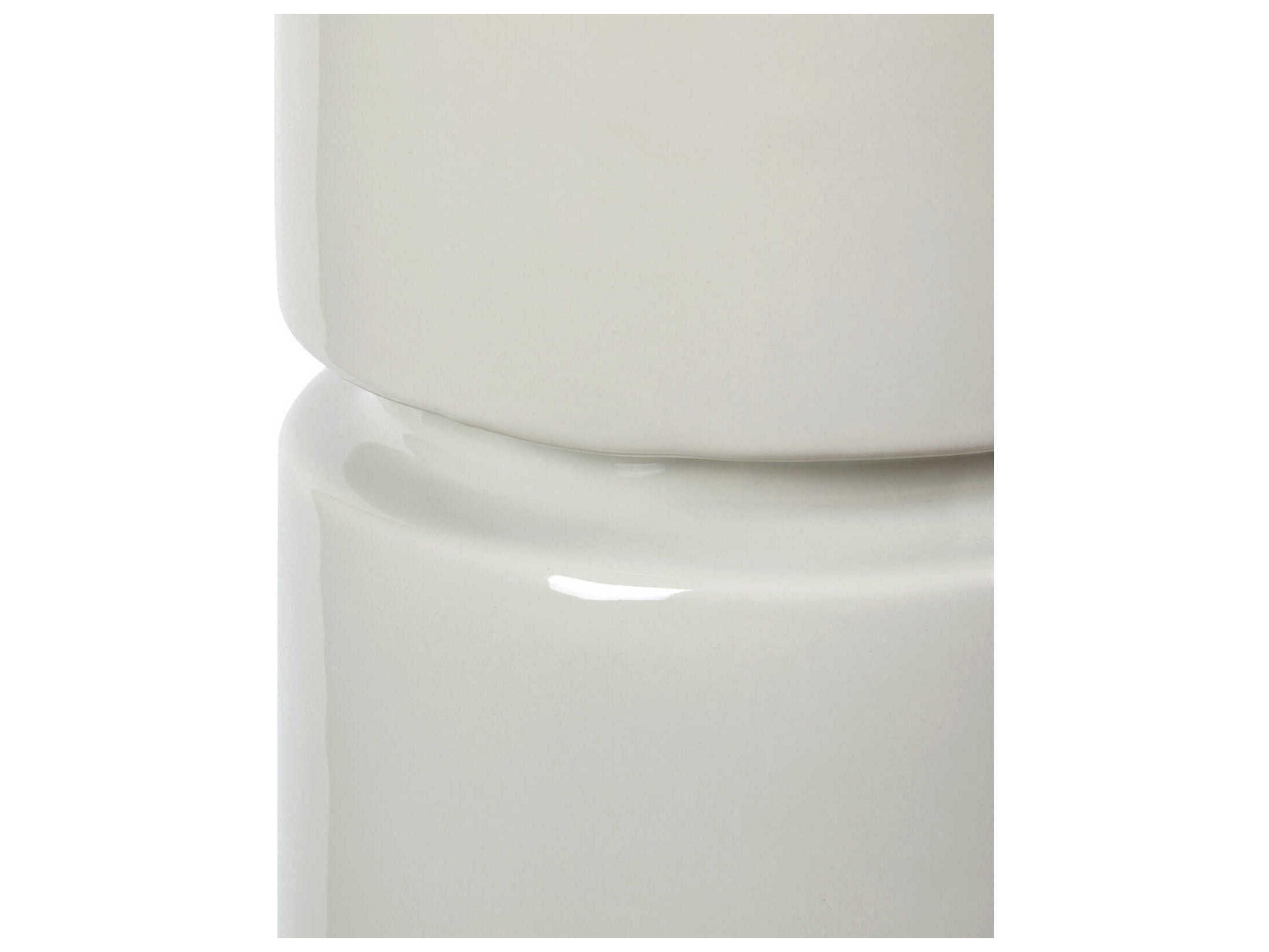 Villa & House Charles Foggy Morning Gray Buffet Lamp