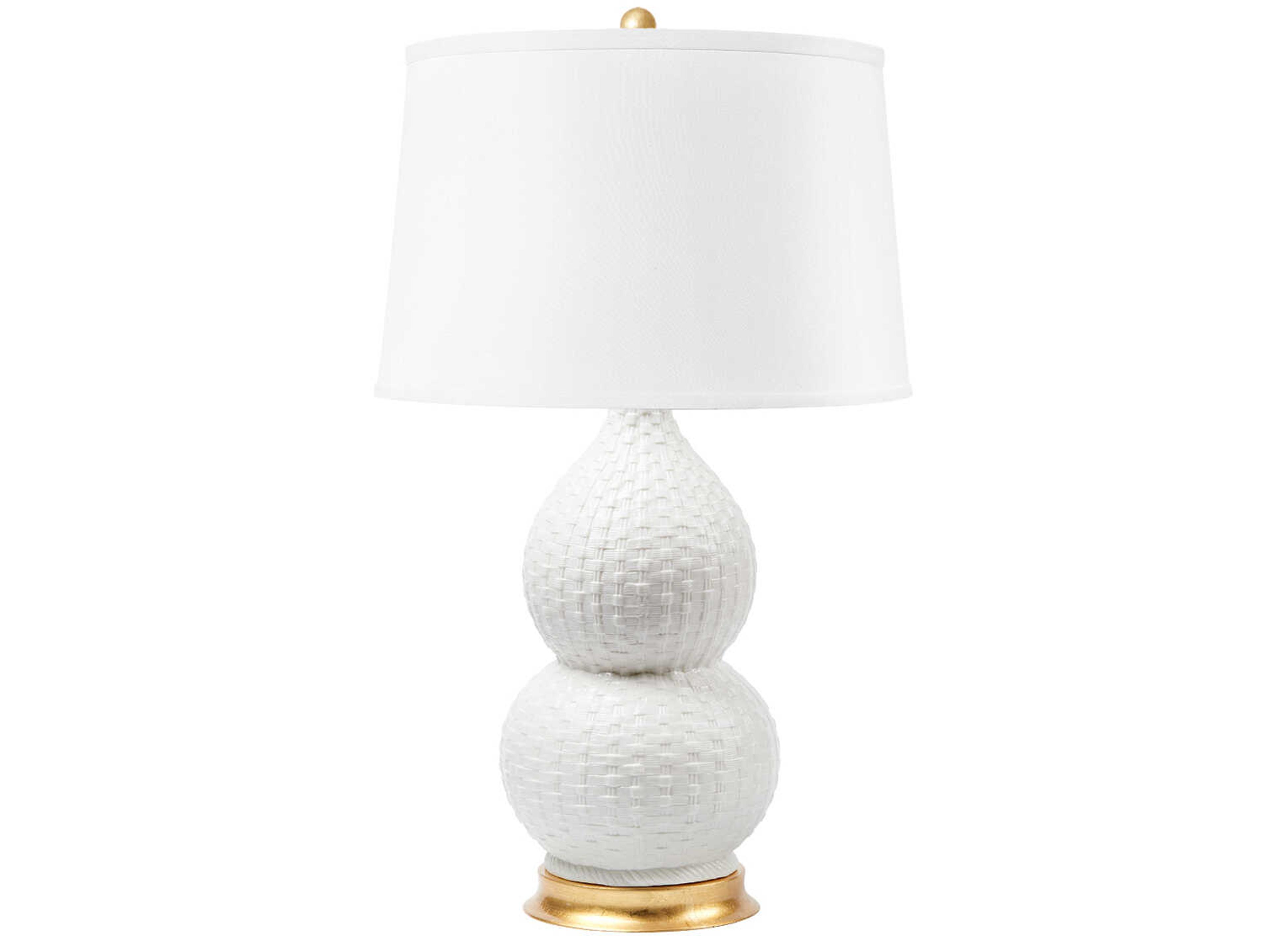 Charlotte Blanc De Chine White Buffet Lamp
