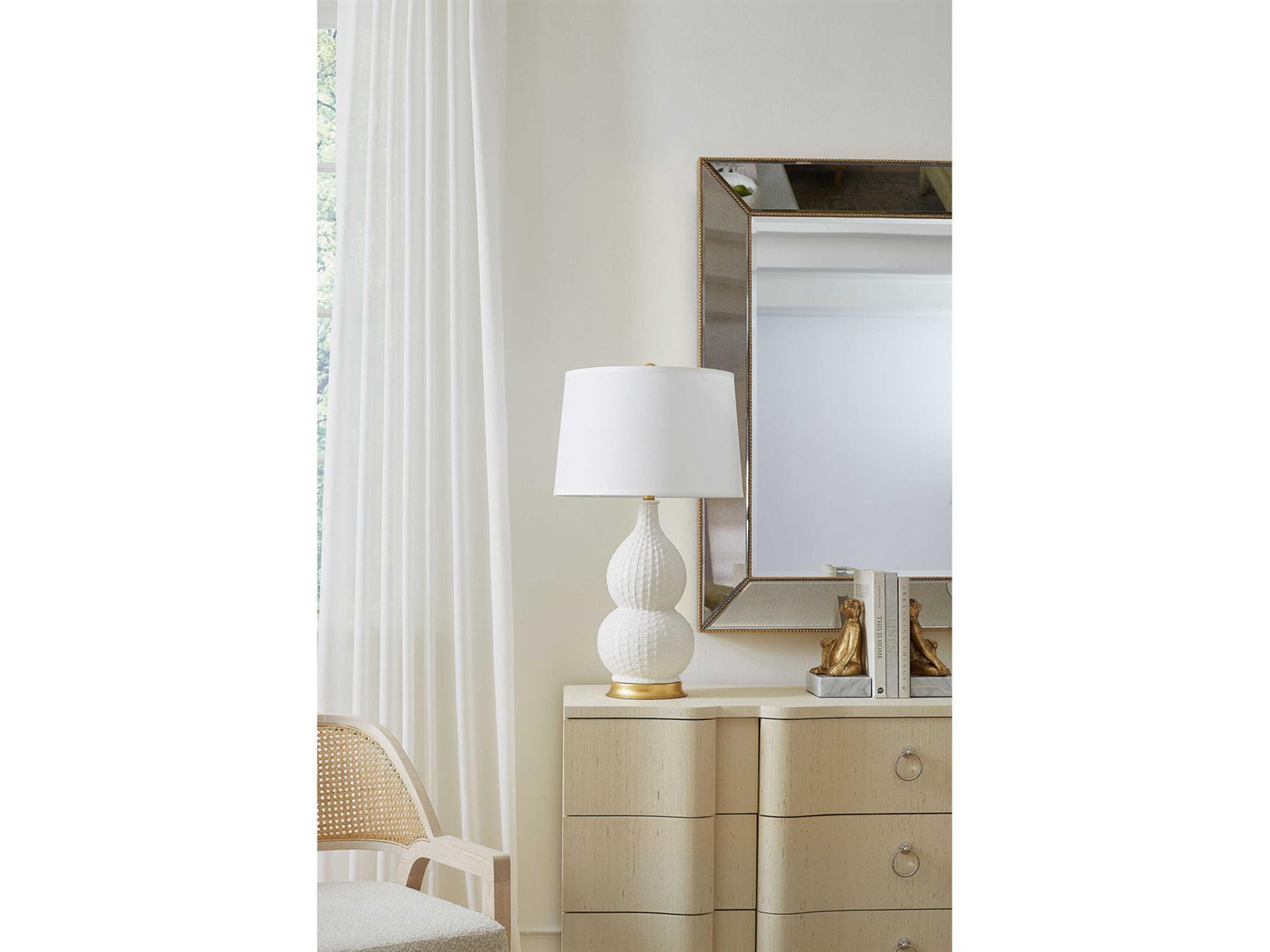 Villa & House Charlotte Blanc De Chine White Buffet Lamp