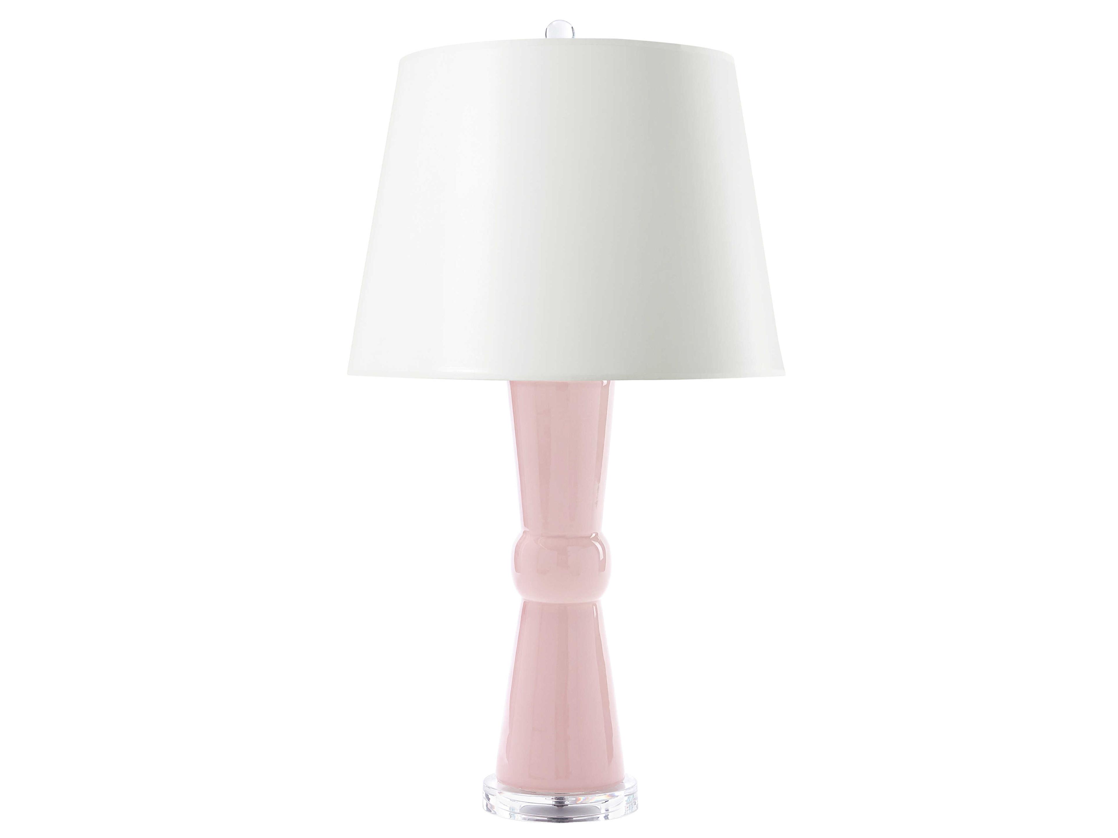 Clarissa Pink 1 - Light Buffet Lamp Base (Lamp Only)