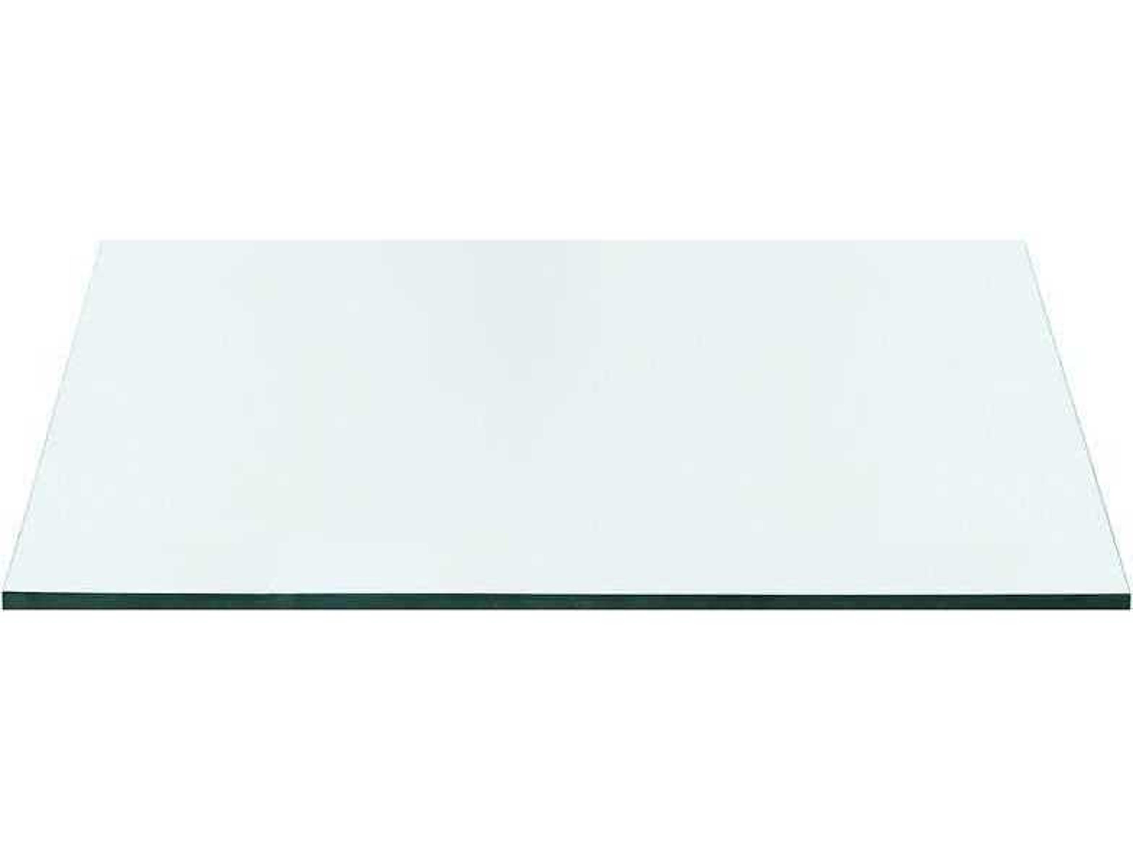 Villa & House Claudette 1-Drawer Side Table Glass Top