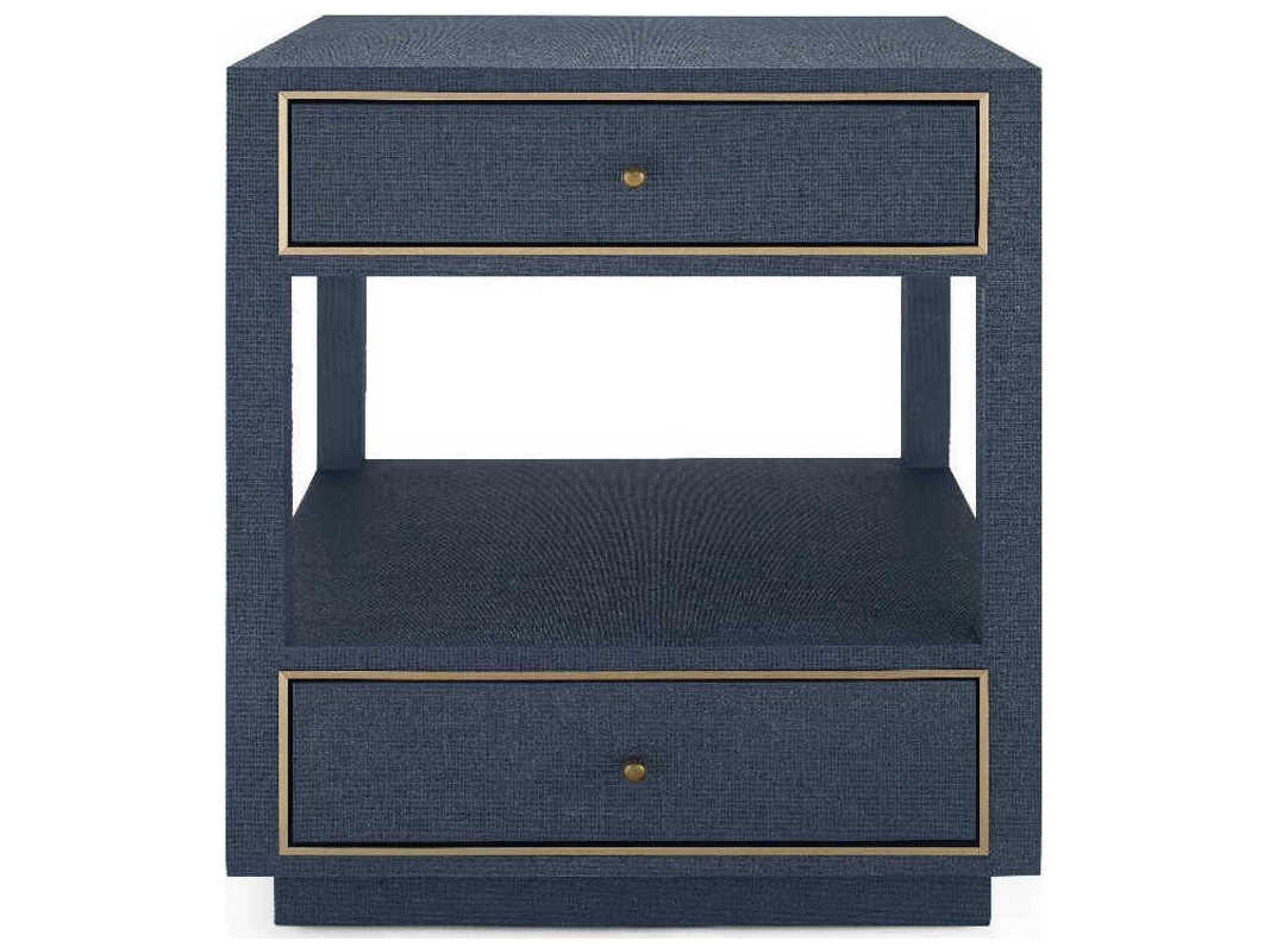 Villa & House Carmen Rectangular Fabric End Table