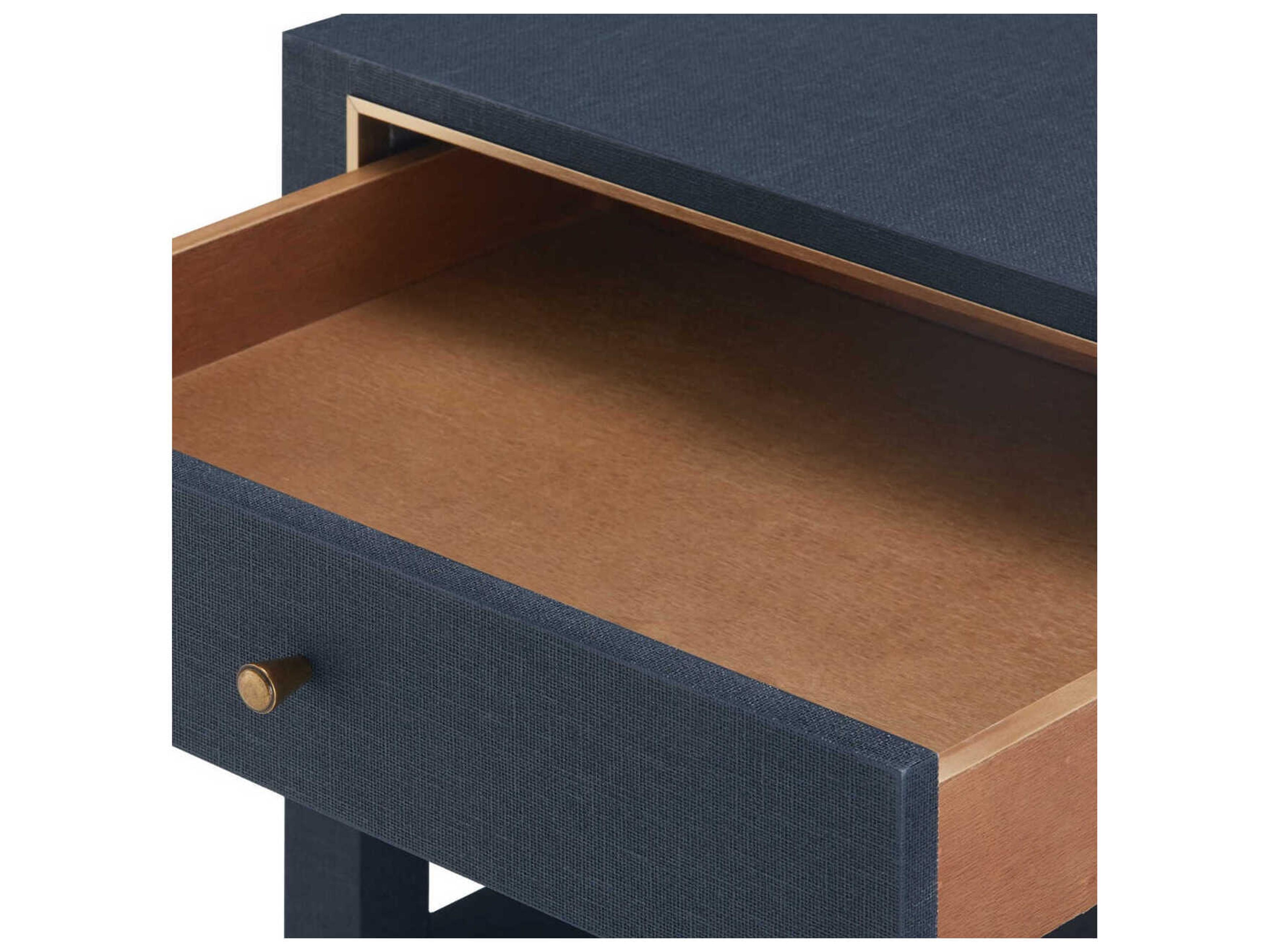 Villa & House Carmen Rectangular Fabric End Table