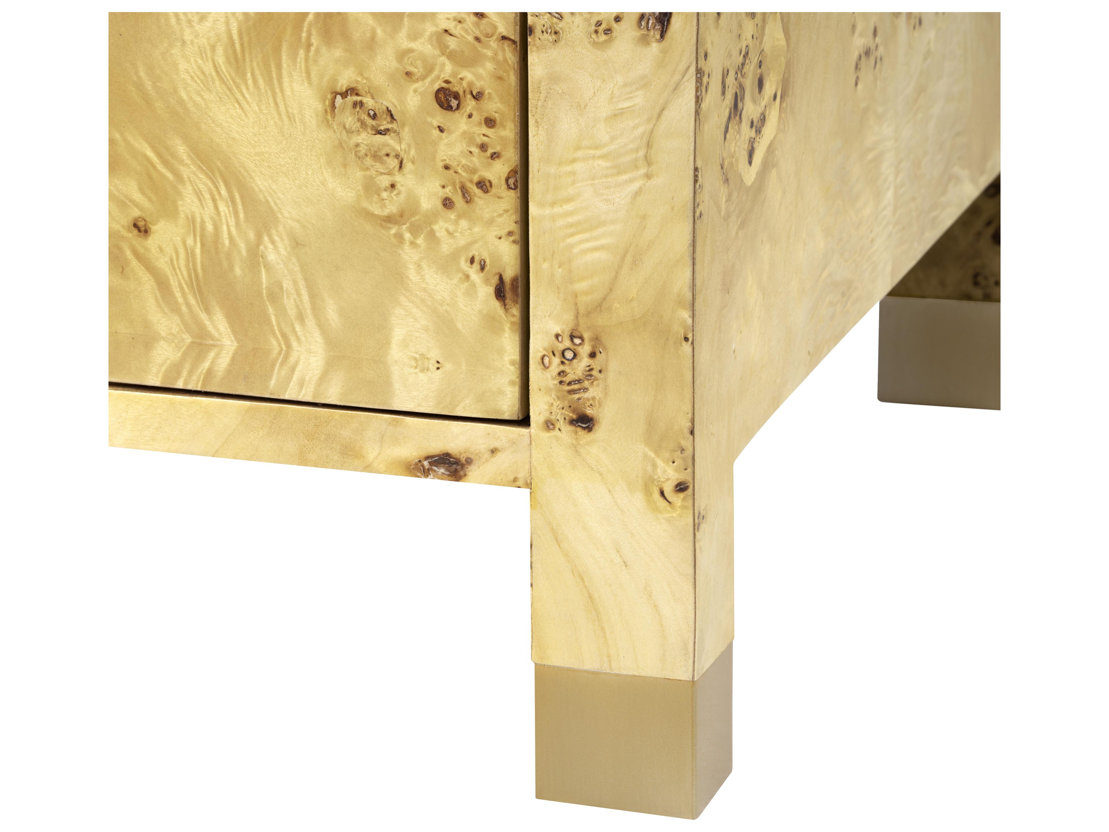 Villa & House Cole Yellow Pine Wood Double Dresser