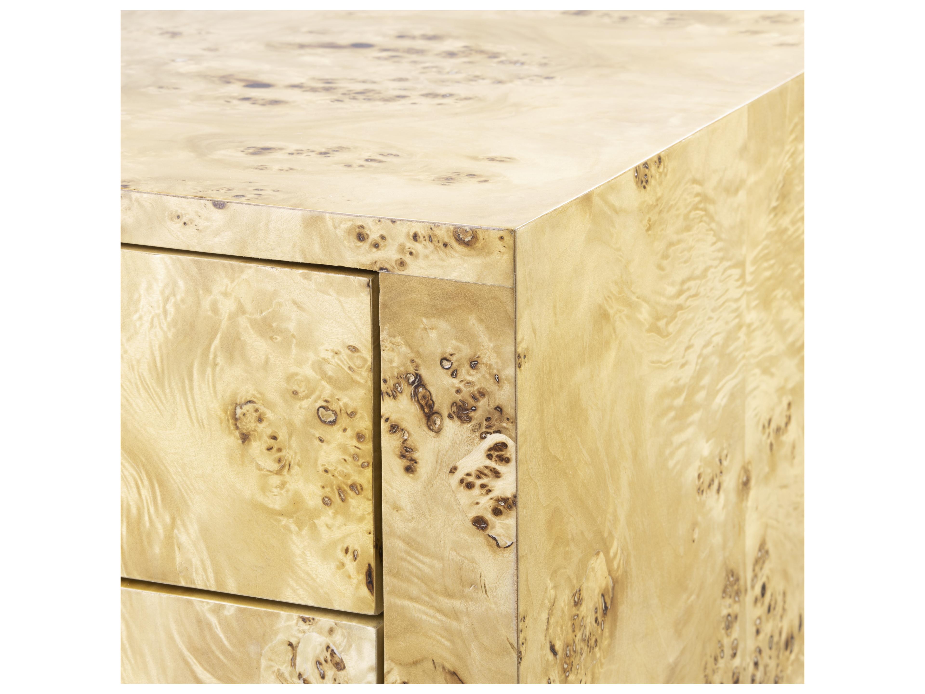 Villa & House Cole Yellow Pine Wood Double Dresser