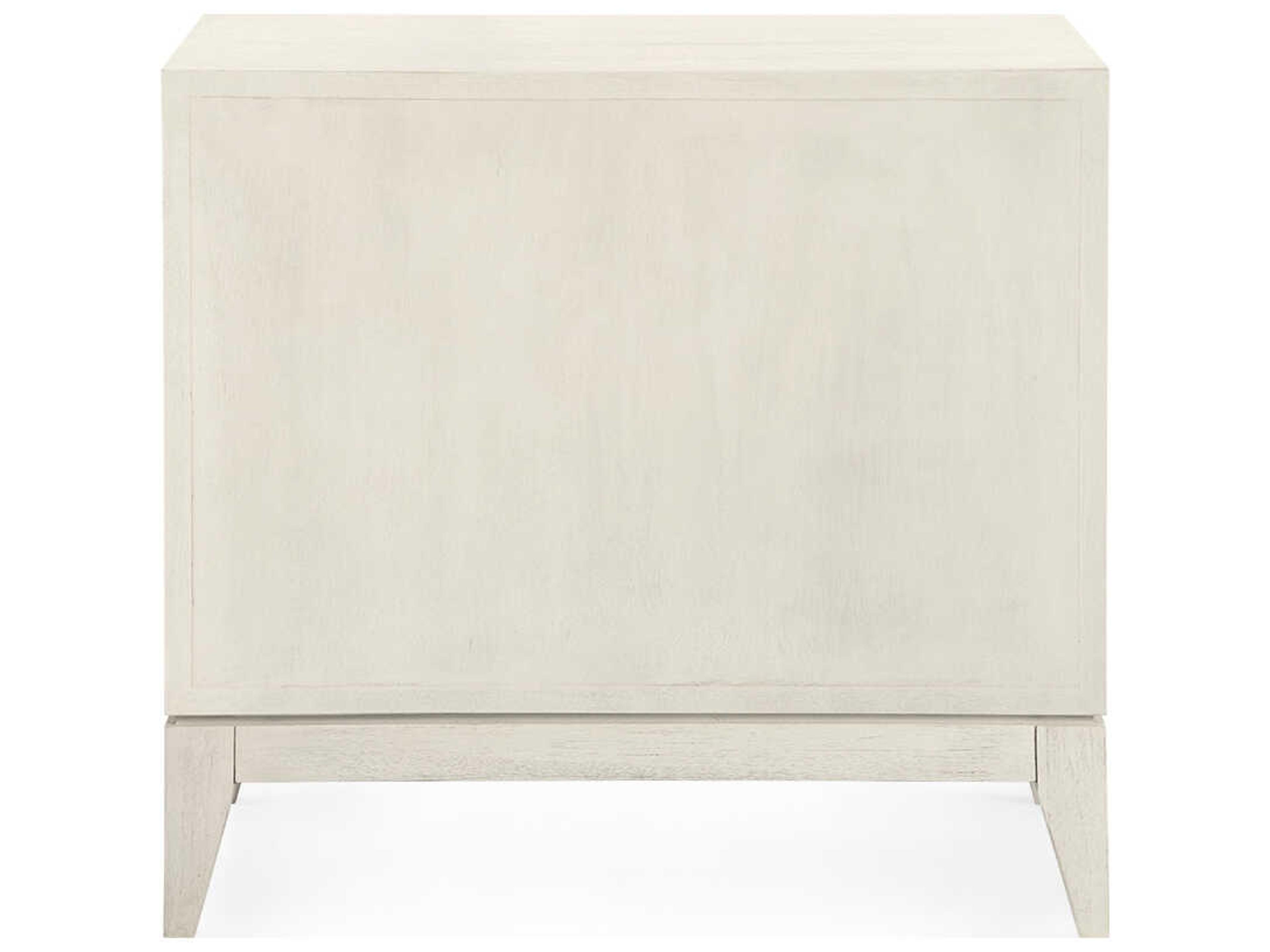 Villa & House Cooper Rectangular Wood Sailcloth Sheen Beige End Table