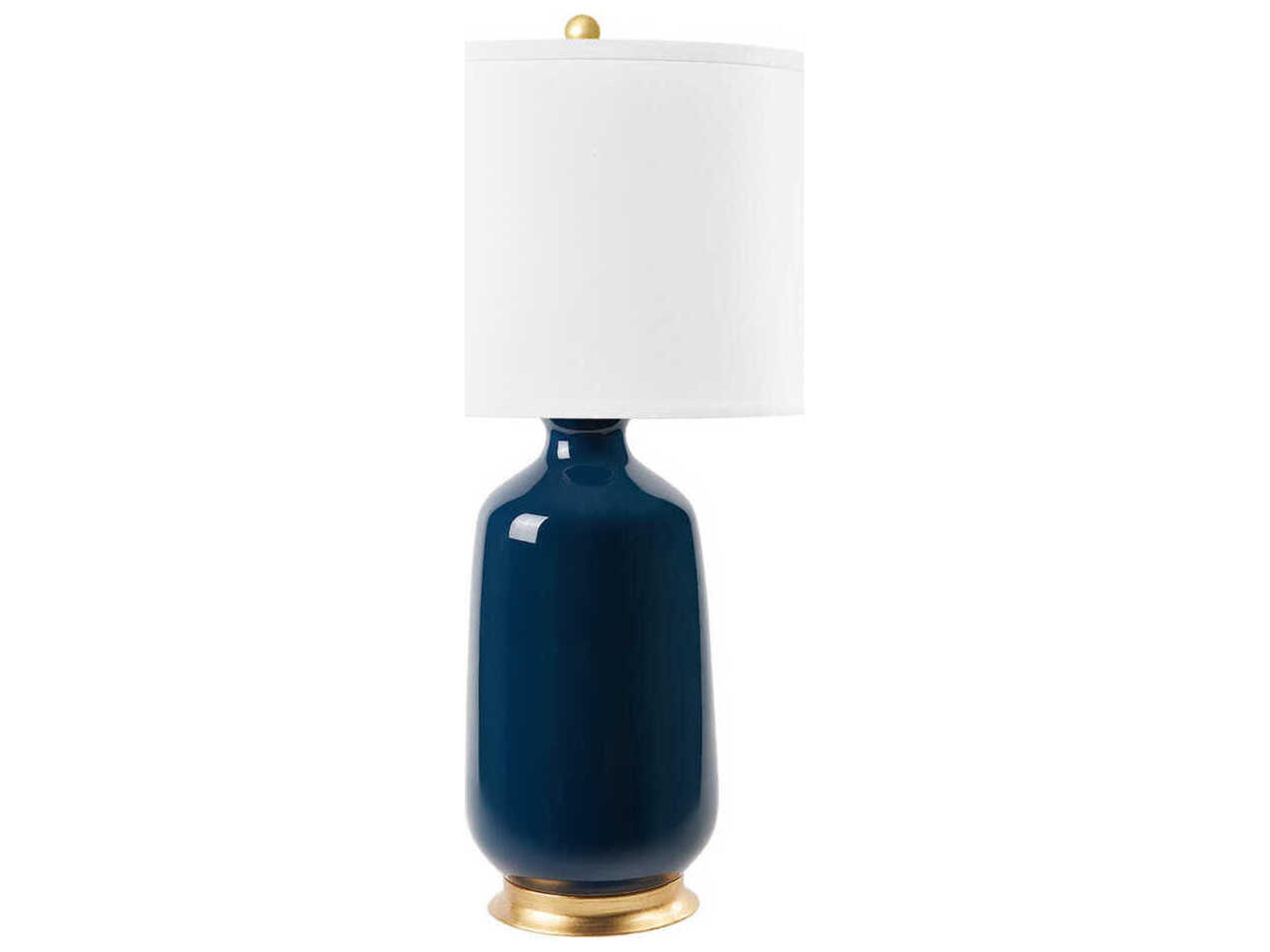 Carolyn Navy Blue Table Lamp