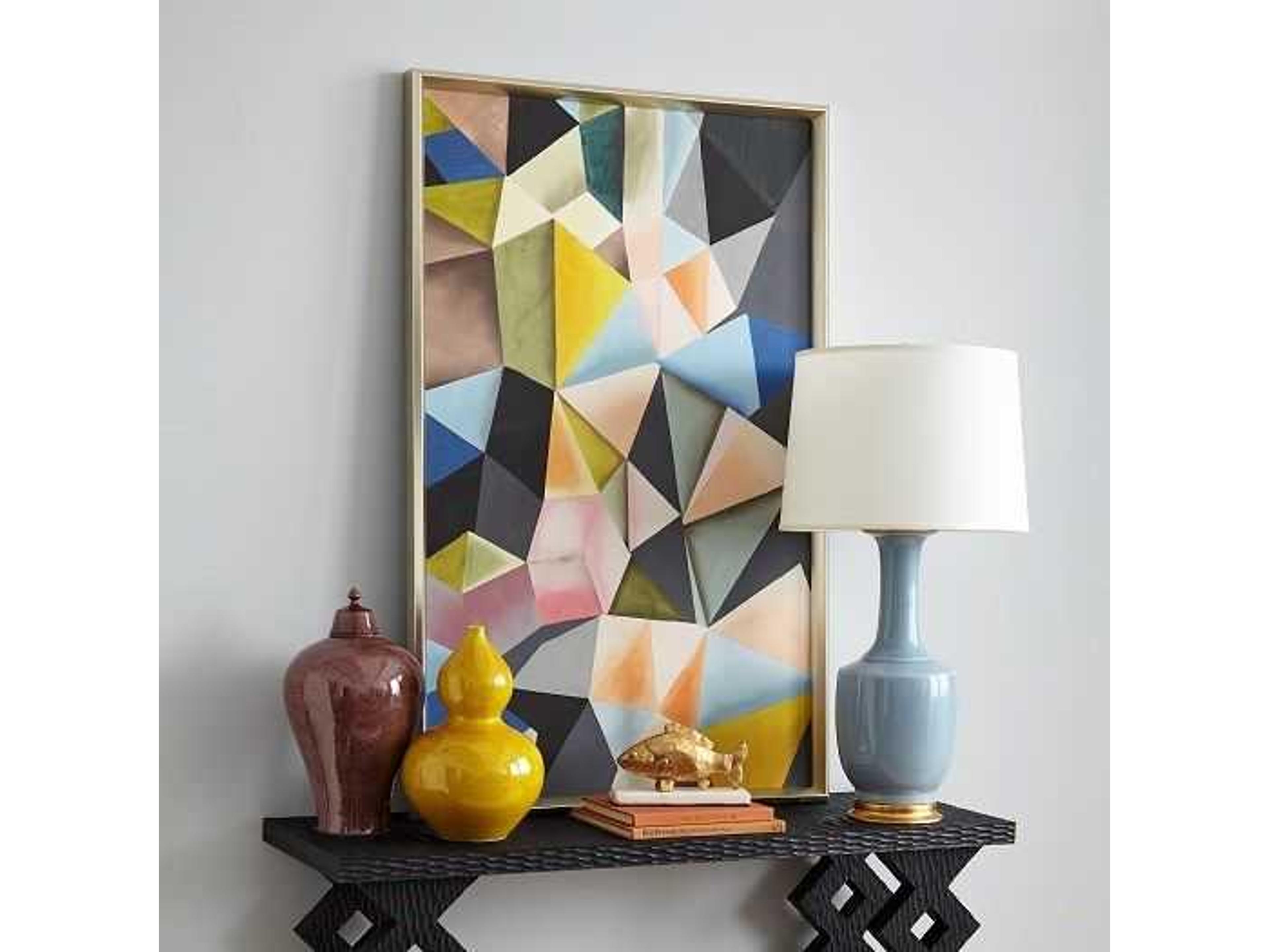 Villa & House Accent Gold Leaf White Marble Sculpture