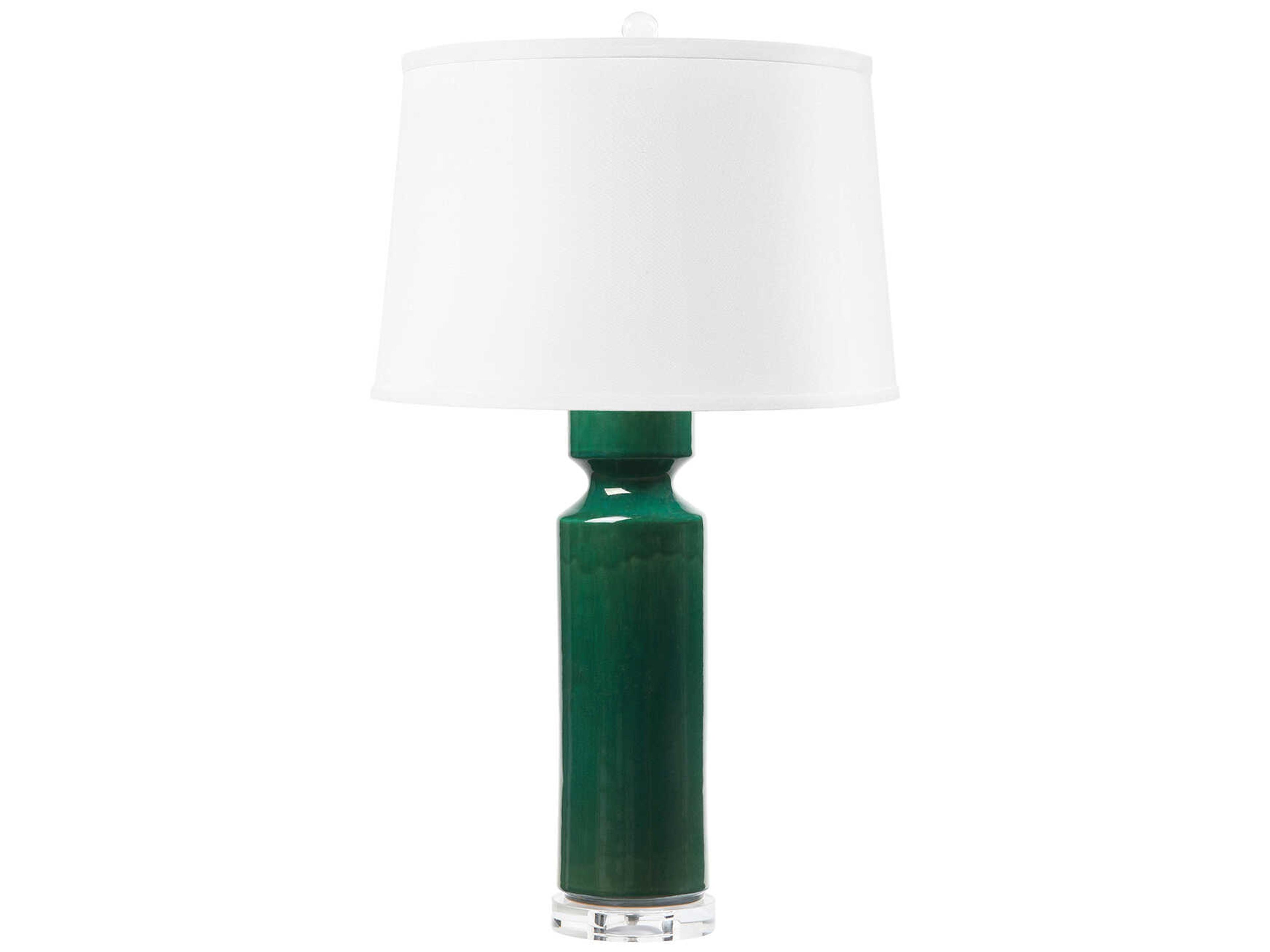 Corinth Emerald Green Buffet Lamp