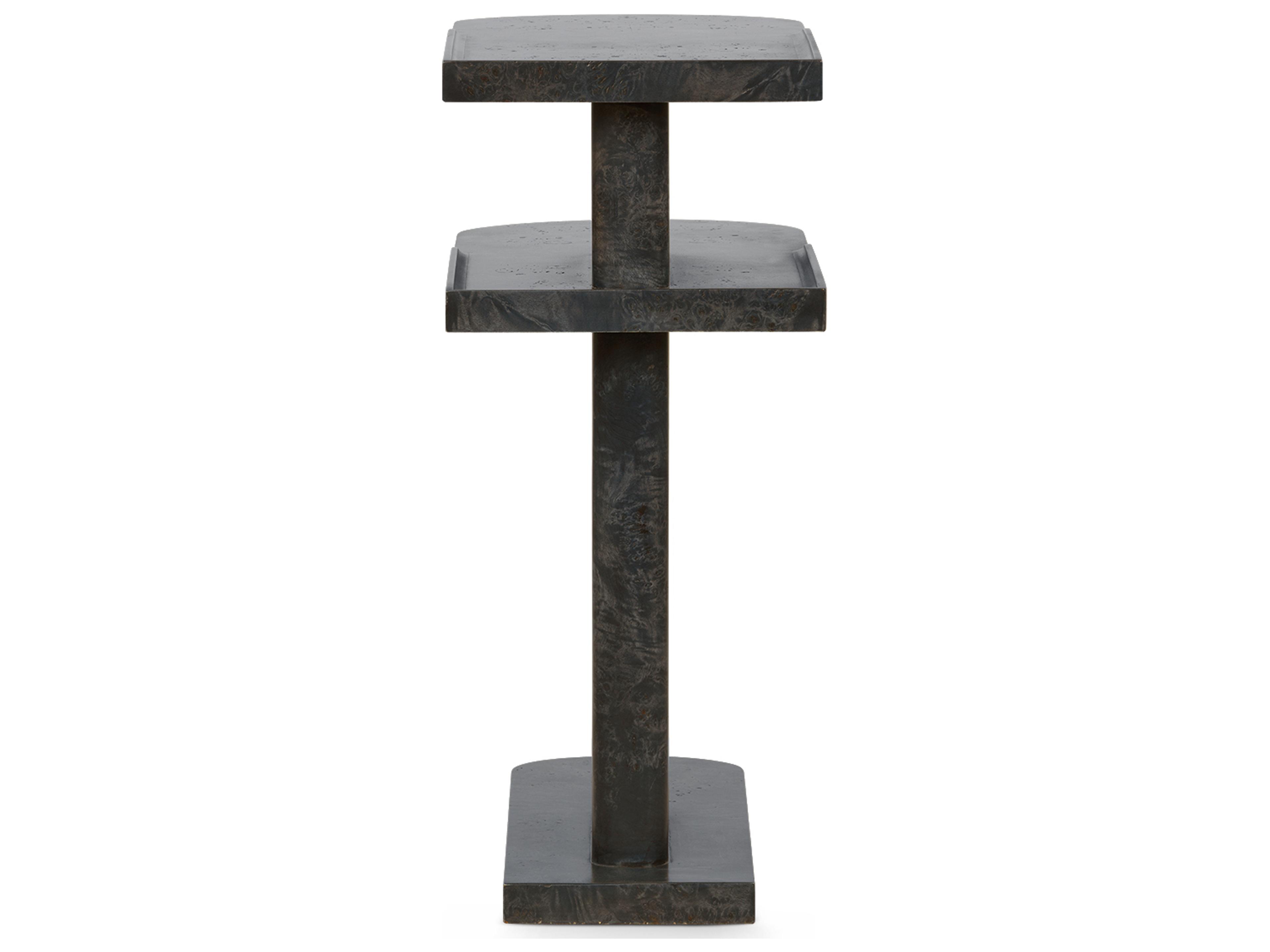 Villa & House Casey Wood Arabica Burl End Table