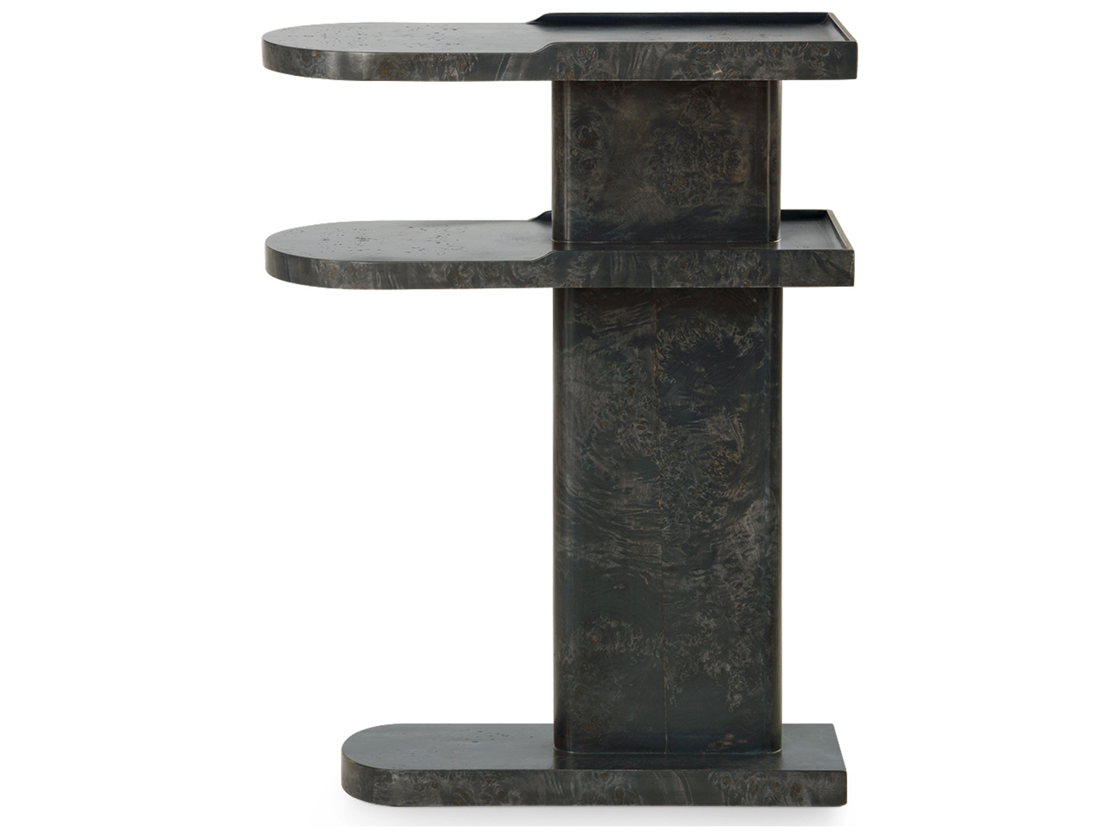 Villa & House Casey Wood Arabica Burl End Table