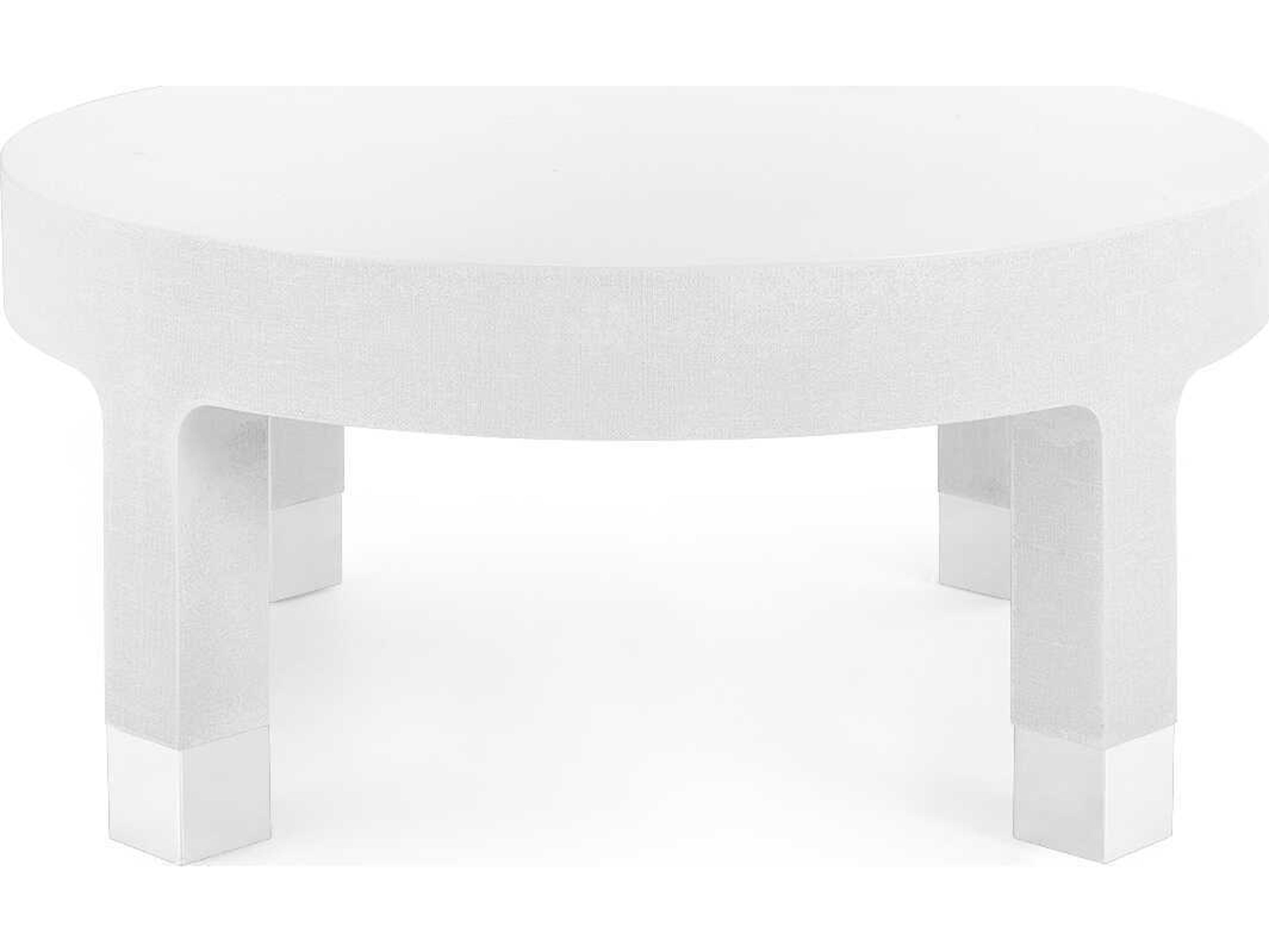 Villa & House Round Wood Cream Coffee Table