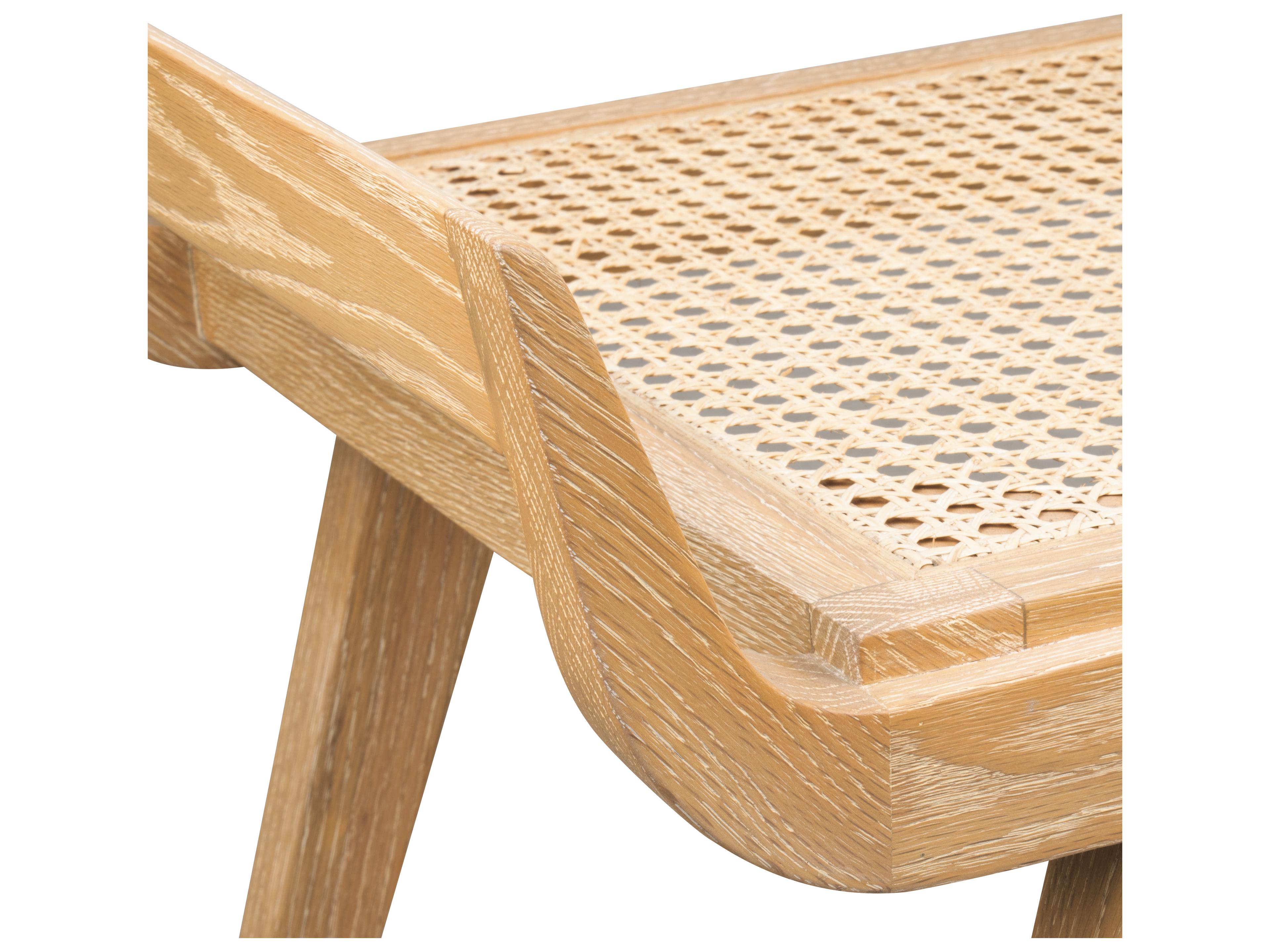 Villa & House Delon Natural Oak Accent Stool