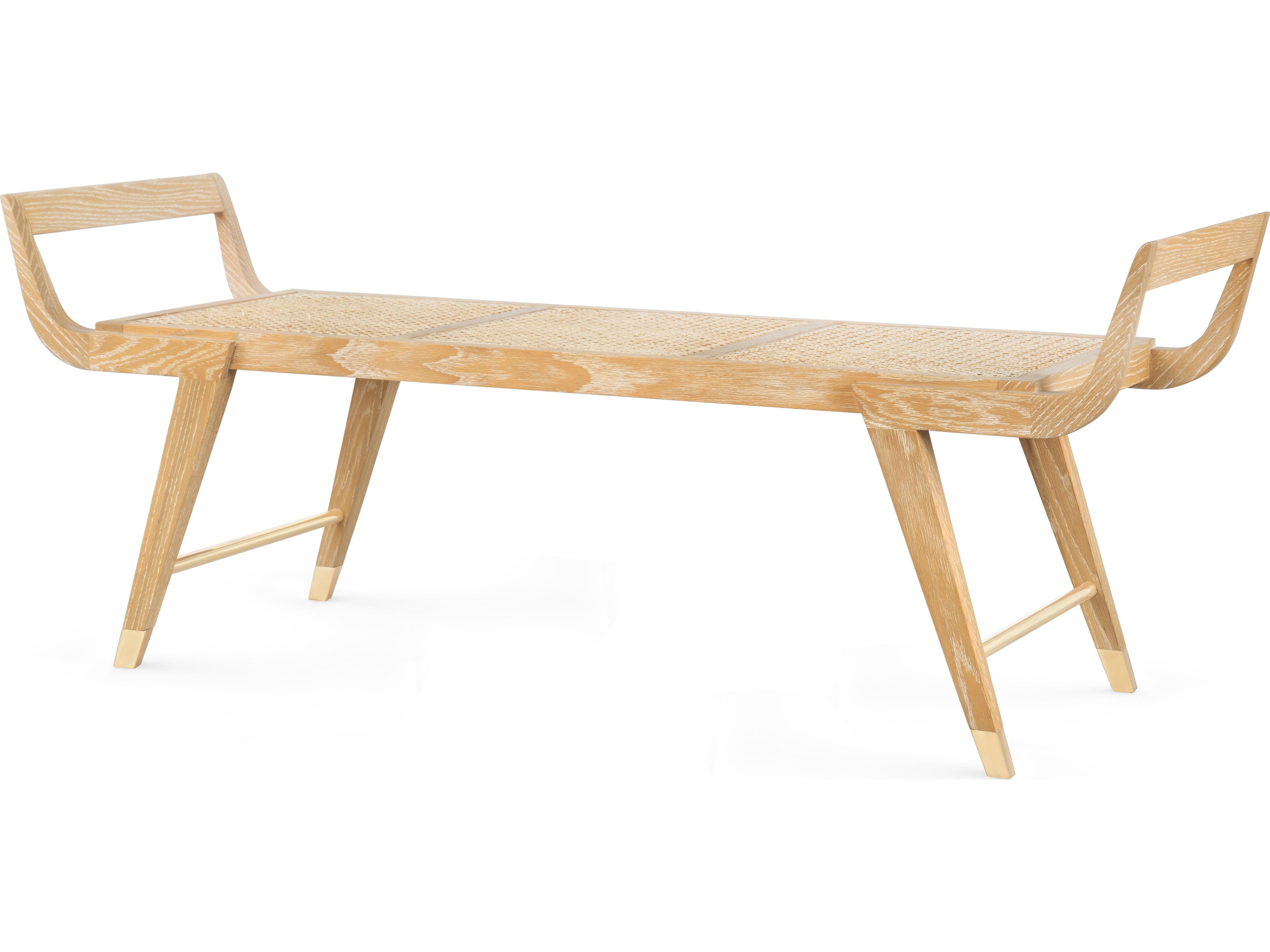 Delon Natural Oak Accent Bench