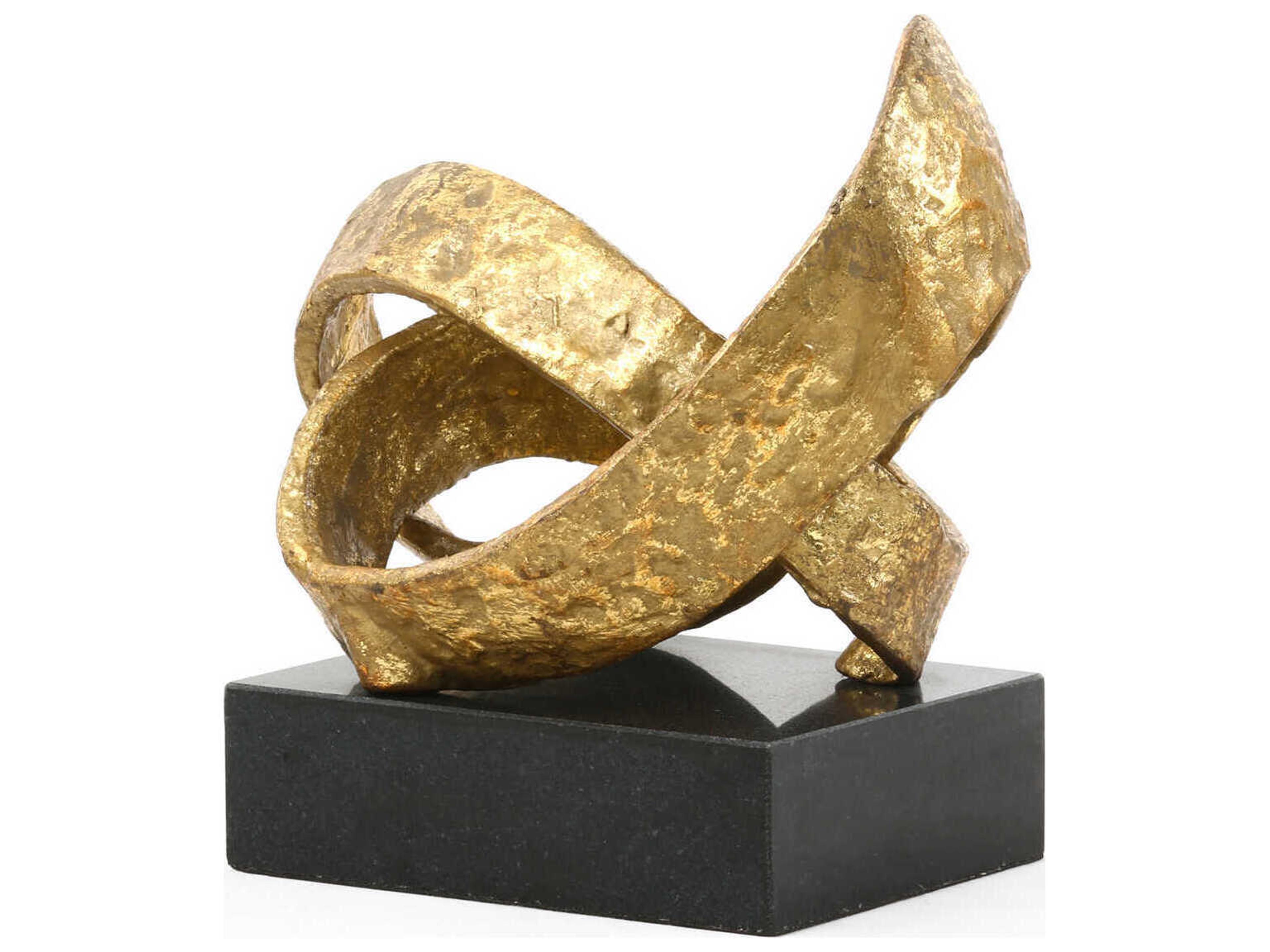 Villa & House Gold Leaf Demi Sculpture
