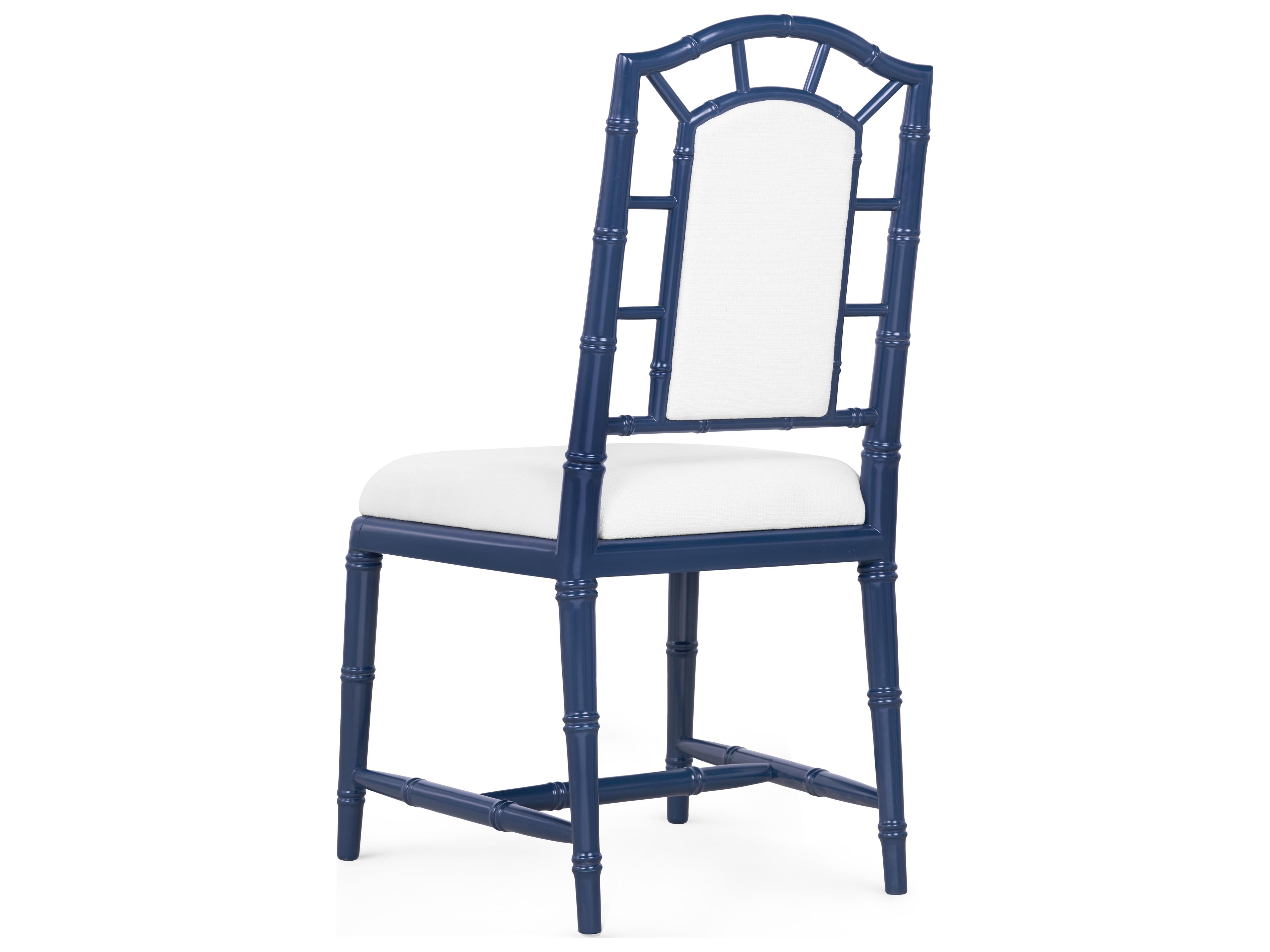 Villa & House Delia Blue Fabric Accent Chair