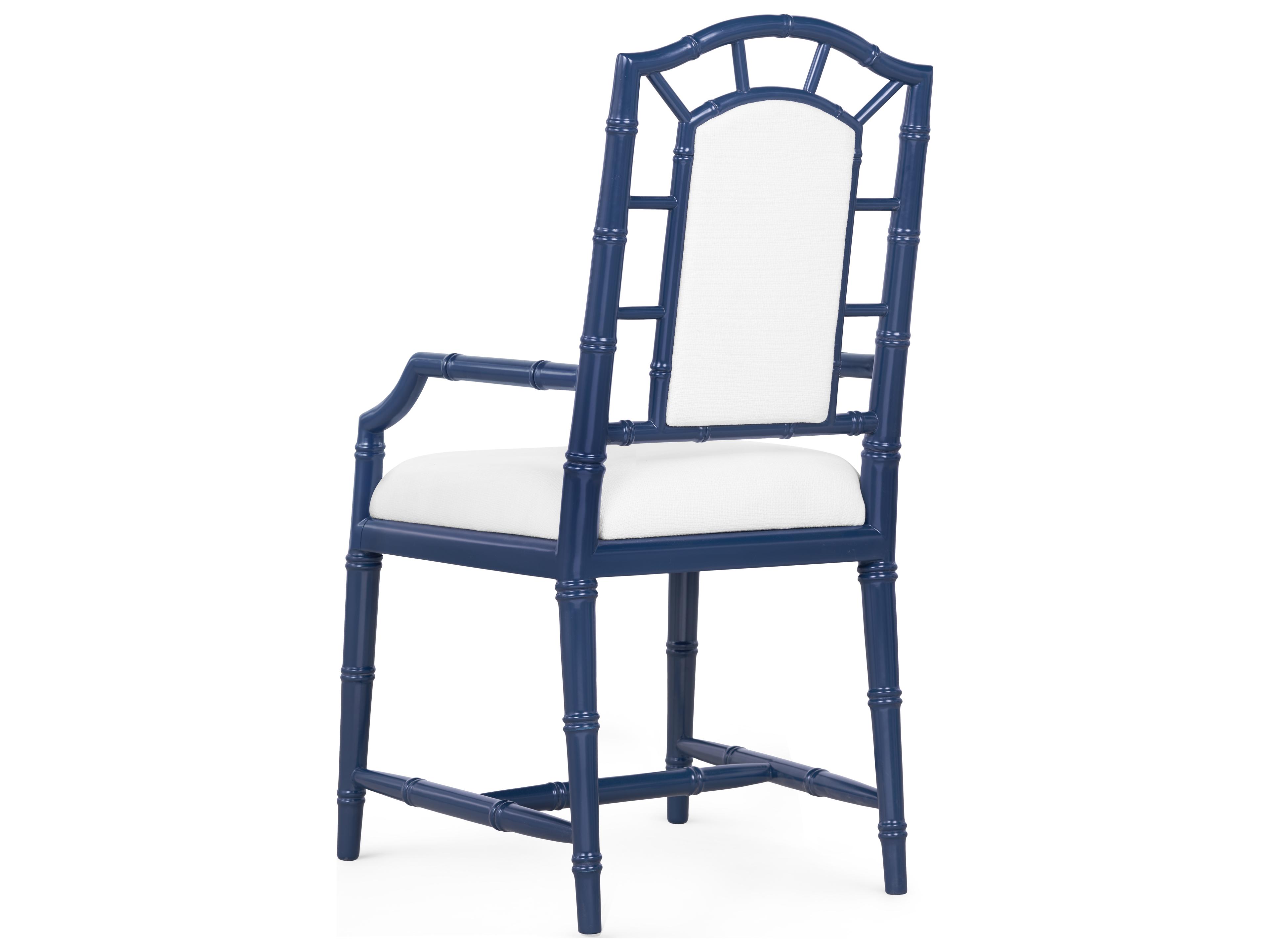Villa & House Delia Blue Fabric Accent Chair