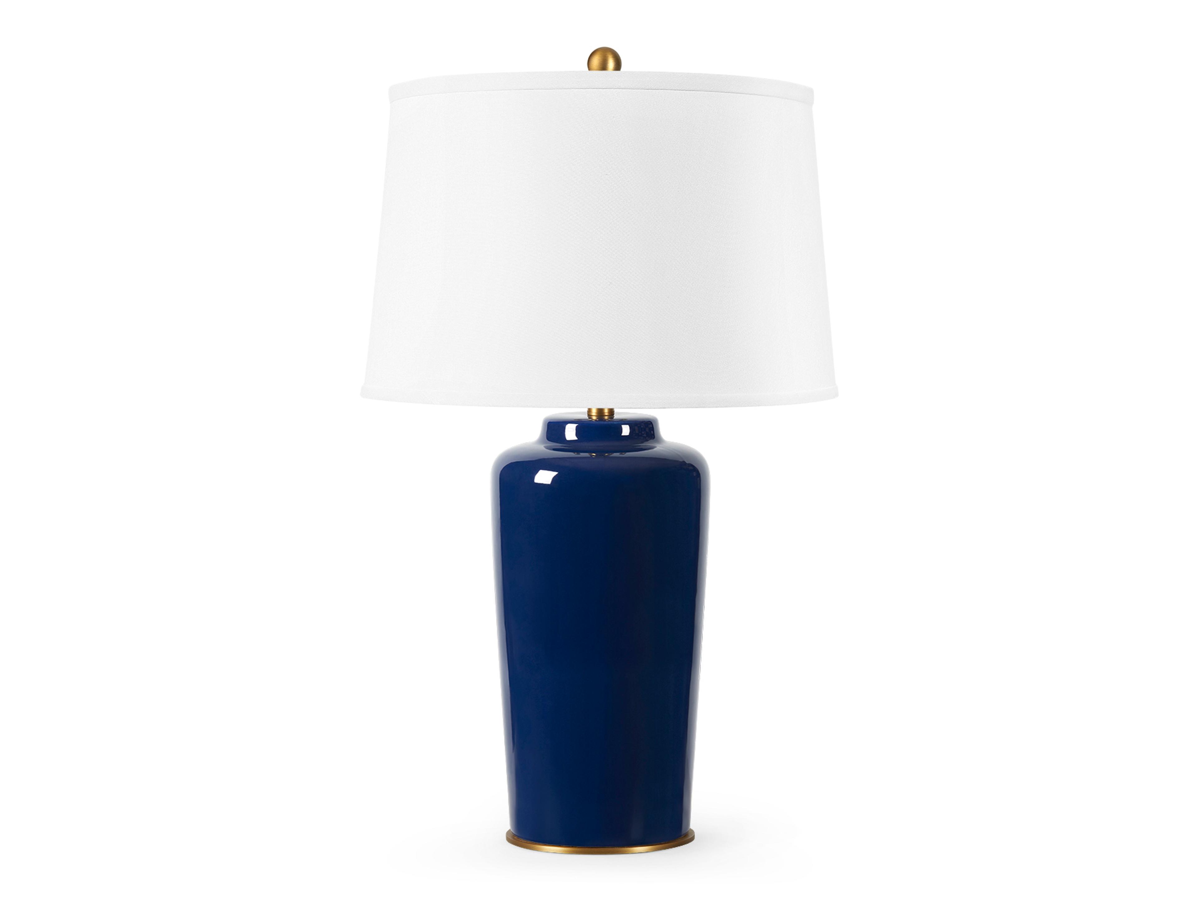 Draper Nocturne Blue Buffet Lamp