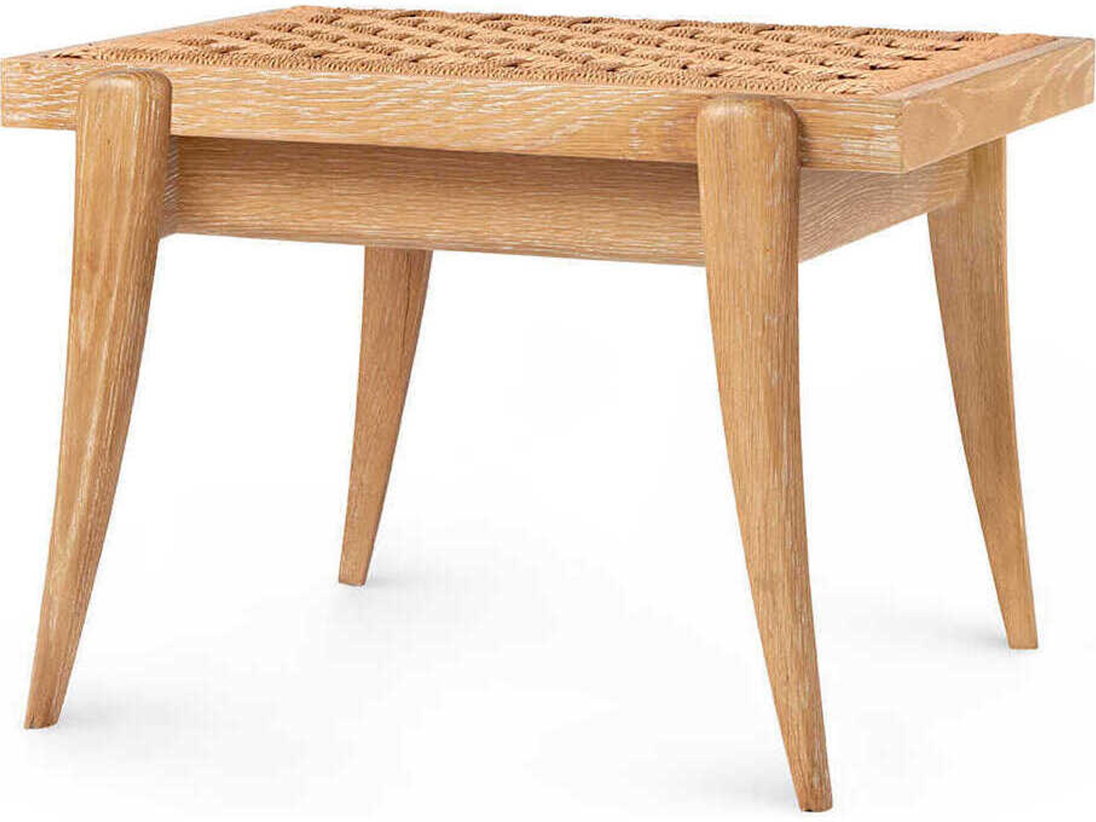 Natural Brown Accent Stool