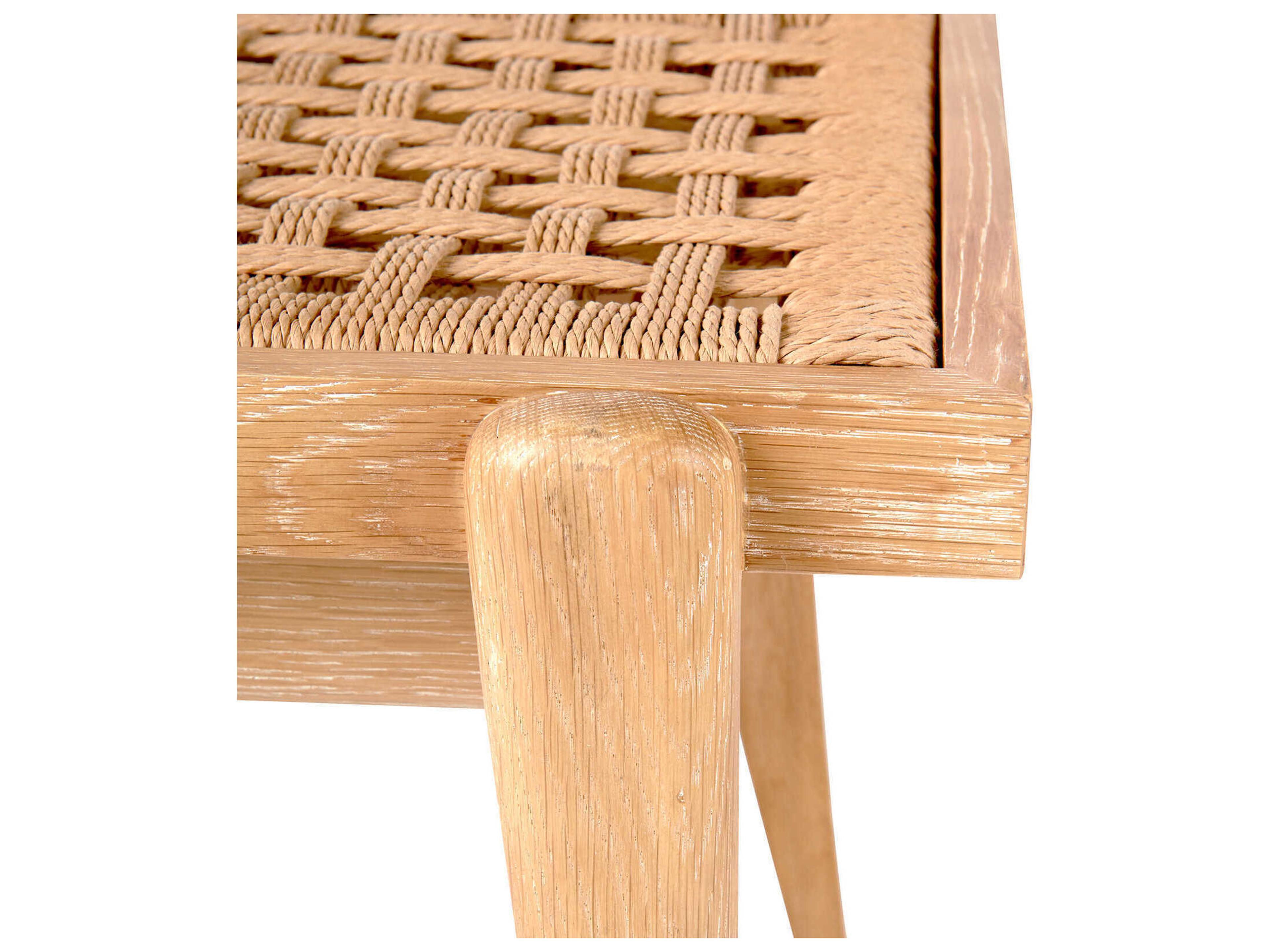 Villa & House Natural Brown Accent Stool