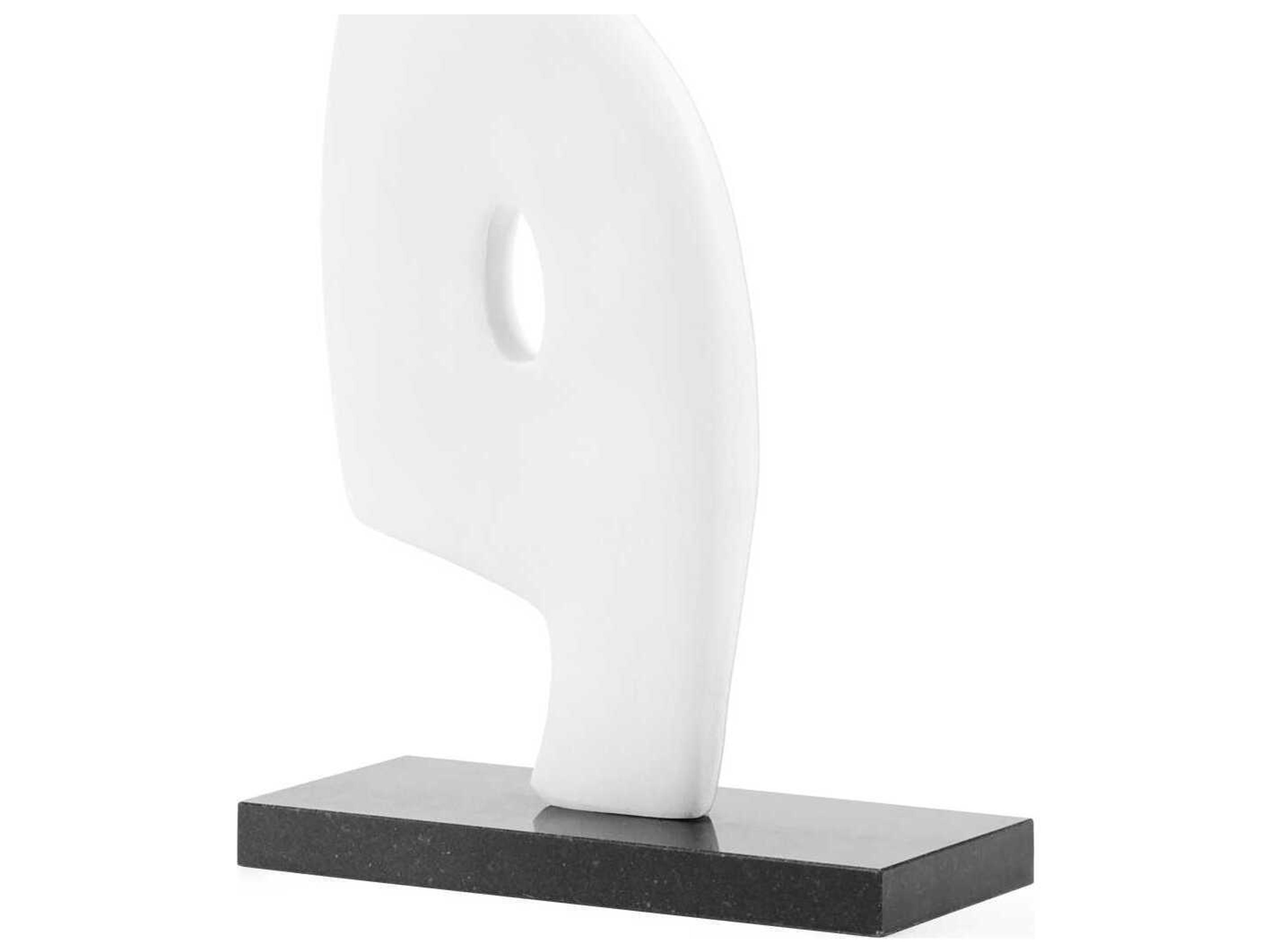 Chalk White Eckhard Large Sculpture
