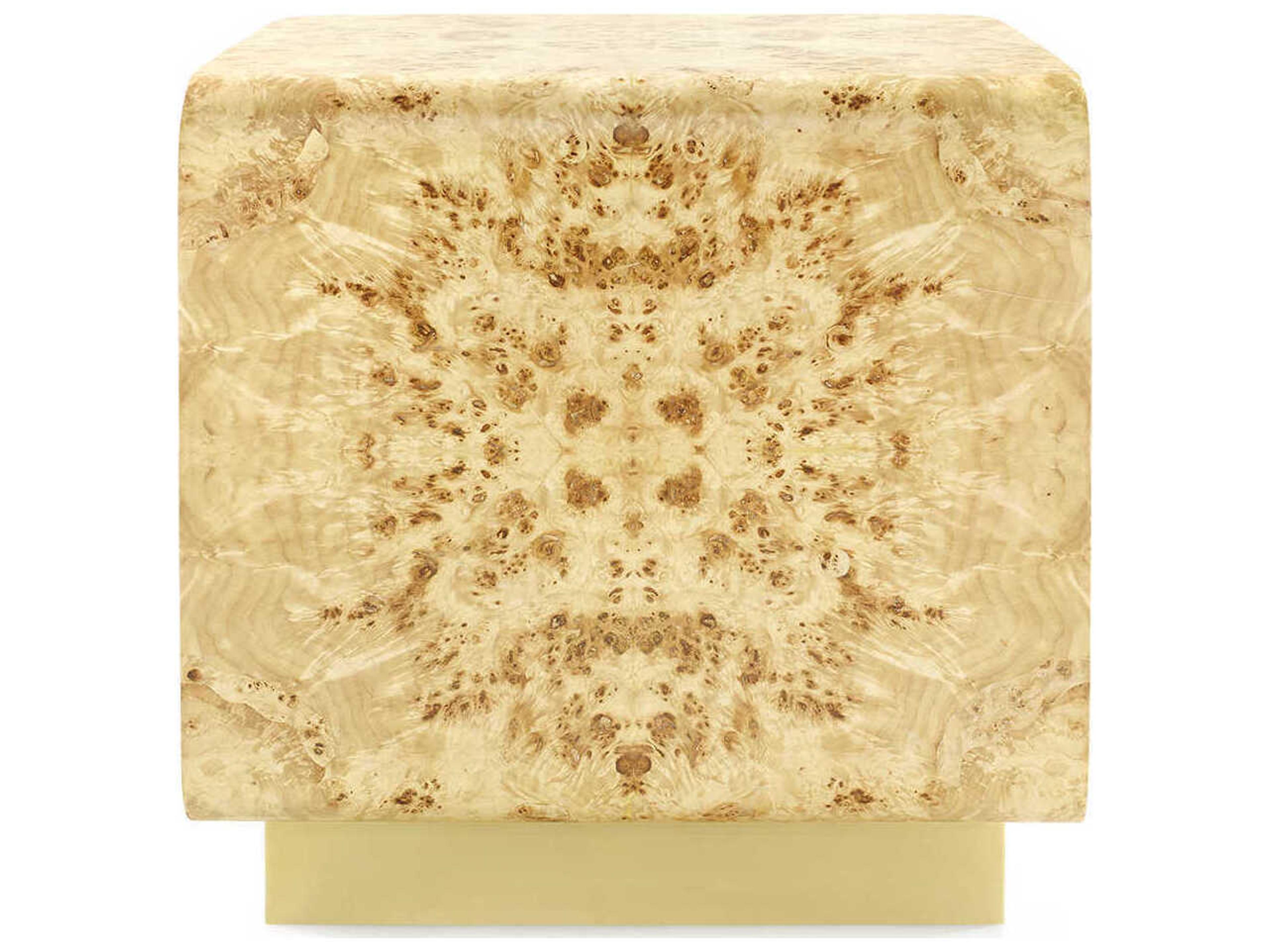 Villa & House Wood Burl End Table