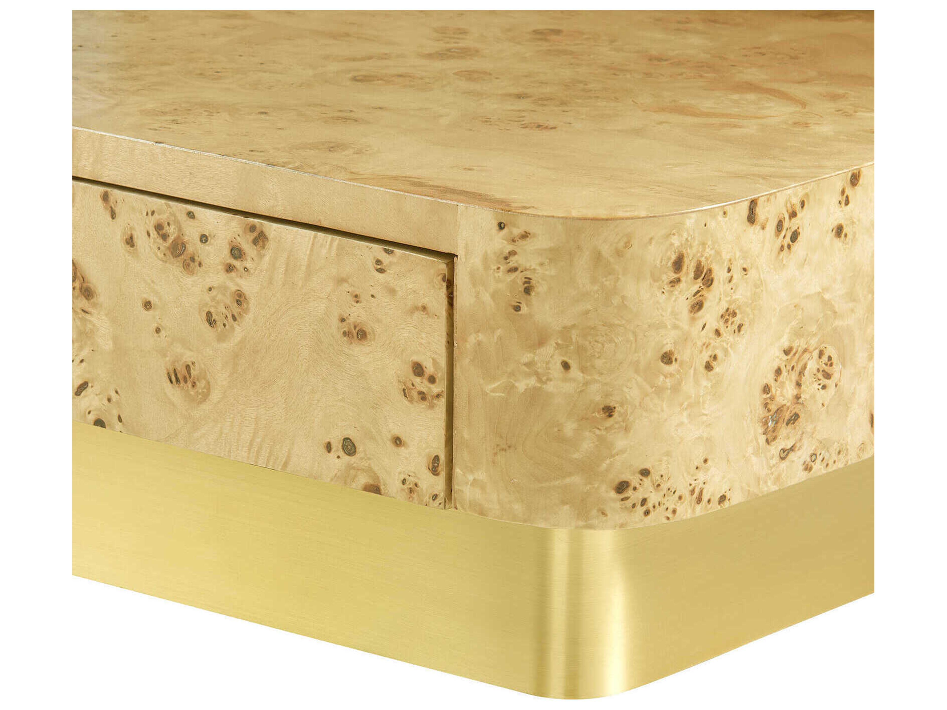 Villa & House Wood Burl End Table