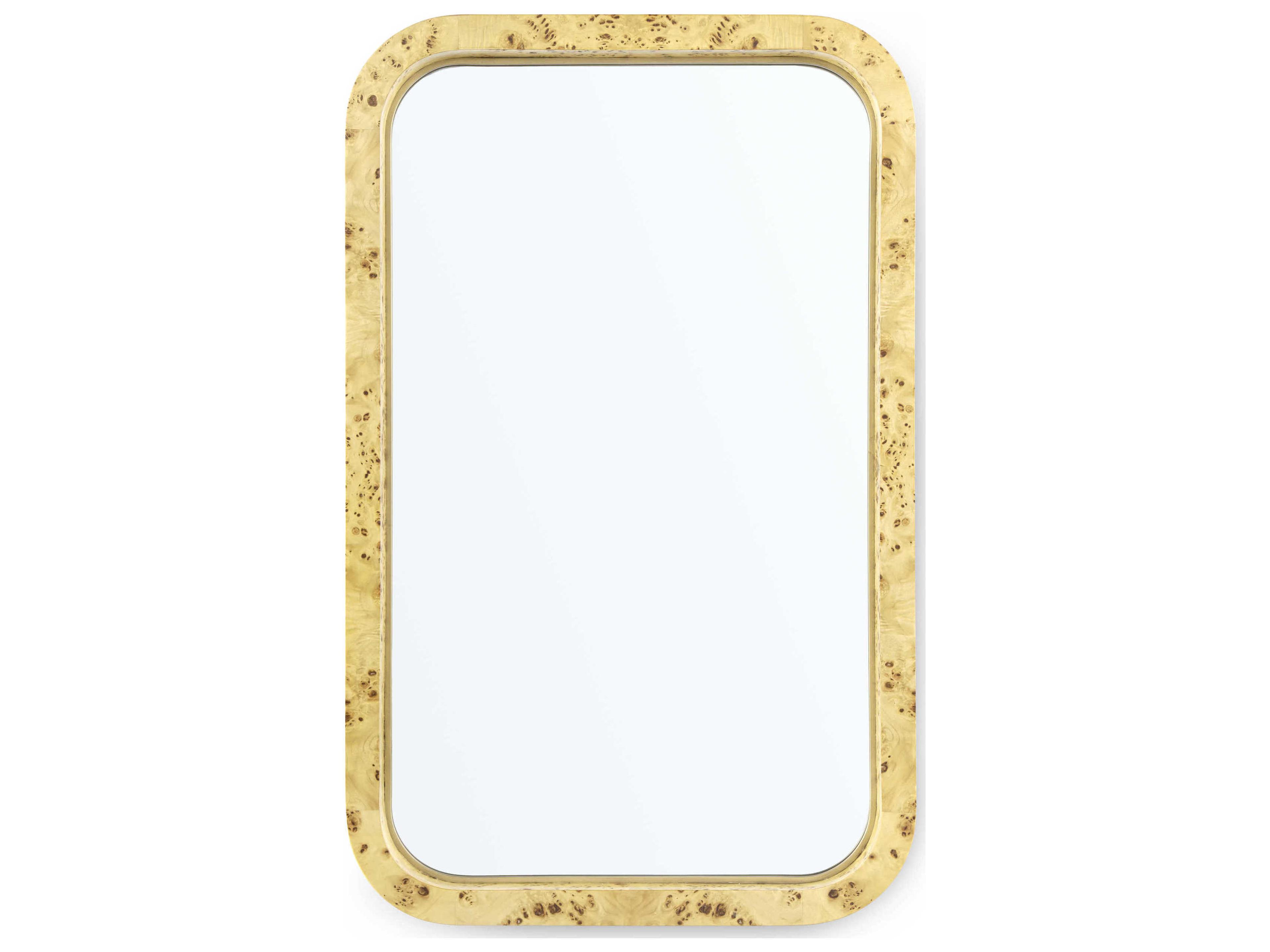 Villa & House Emil Burl Rectangular Wall Mirror