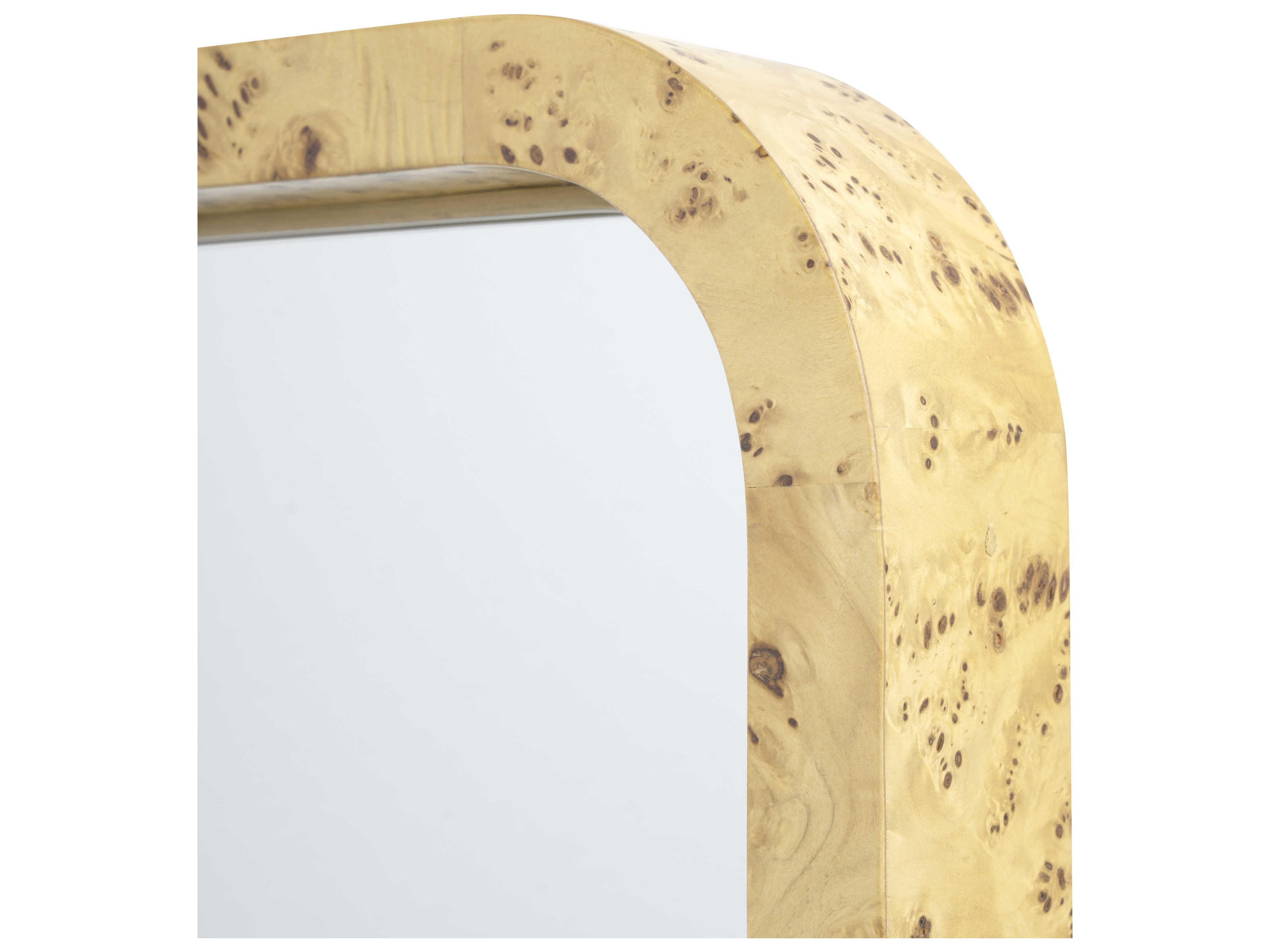 Villa & House Emil Burl Rectangular Wall Mirror