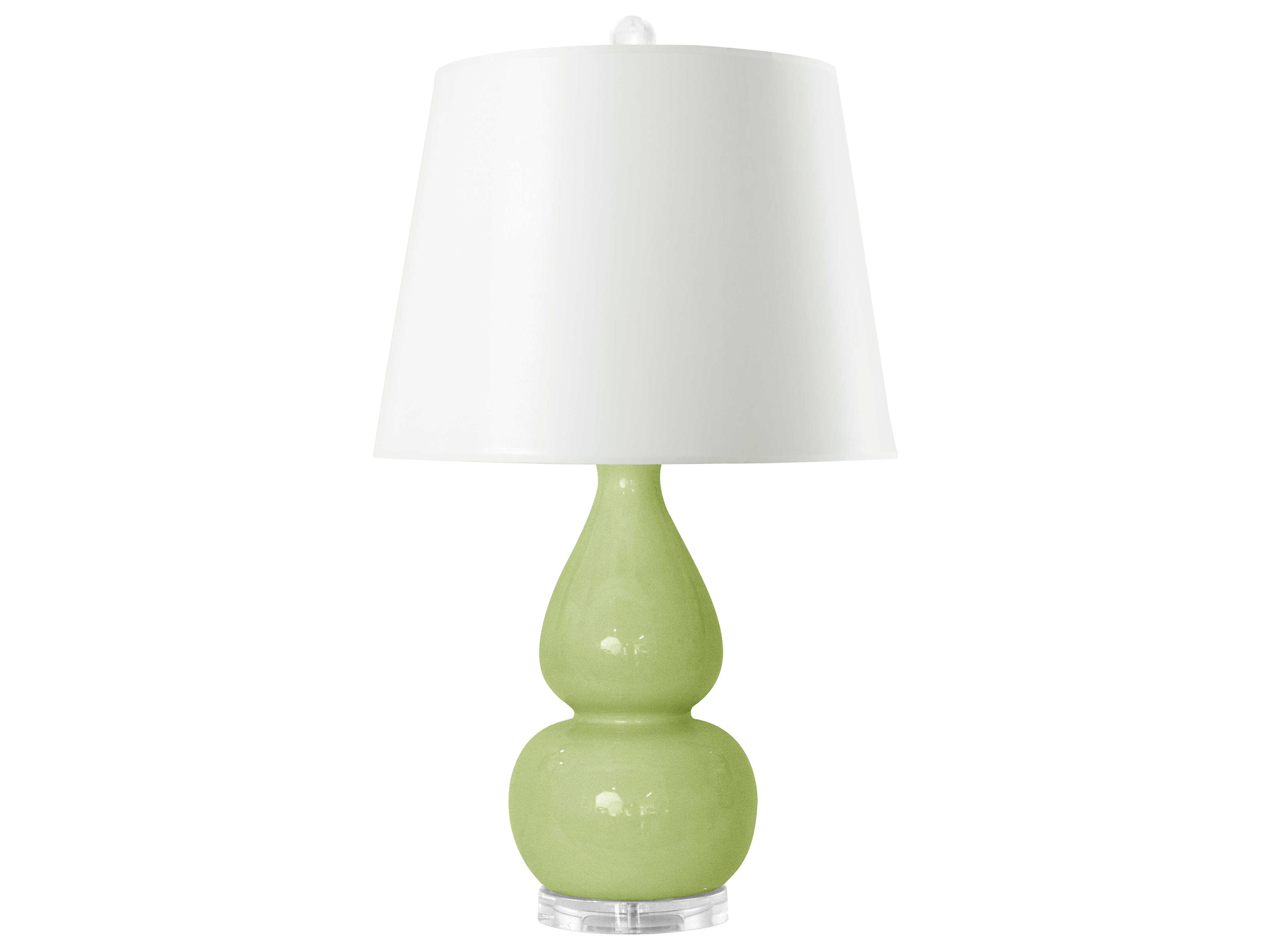 Emilia Light Green 1 - Light Buffet Lamp Base (Lamp Only)