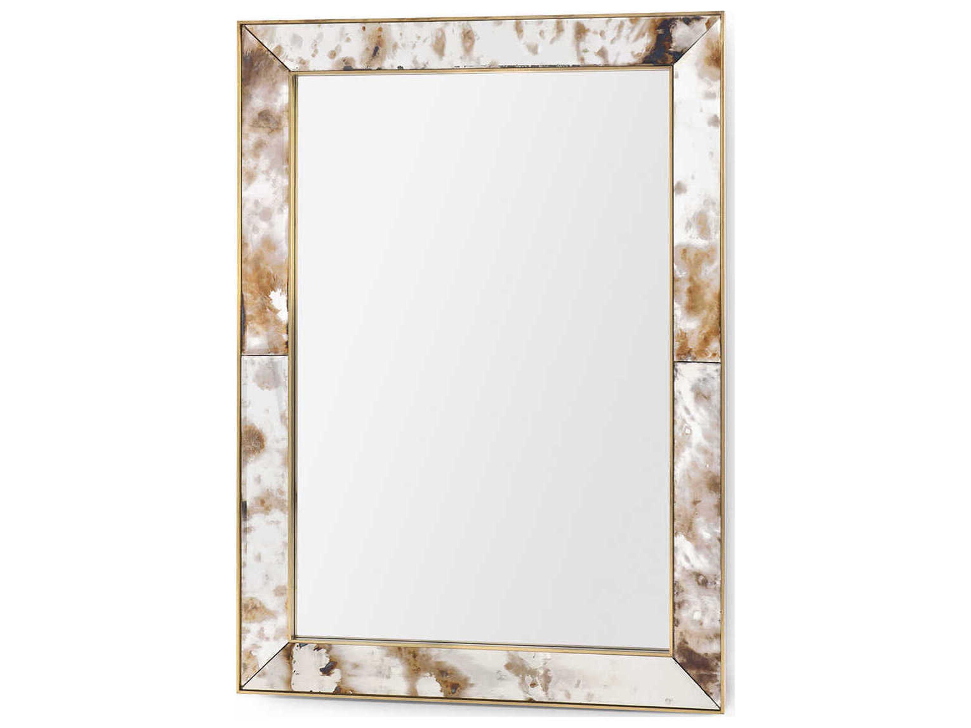 Etienne Antique Rectangular Wall Mirror