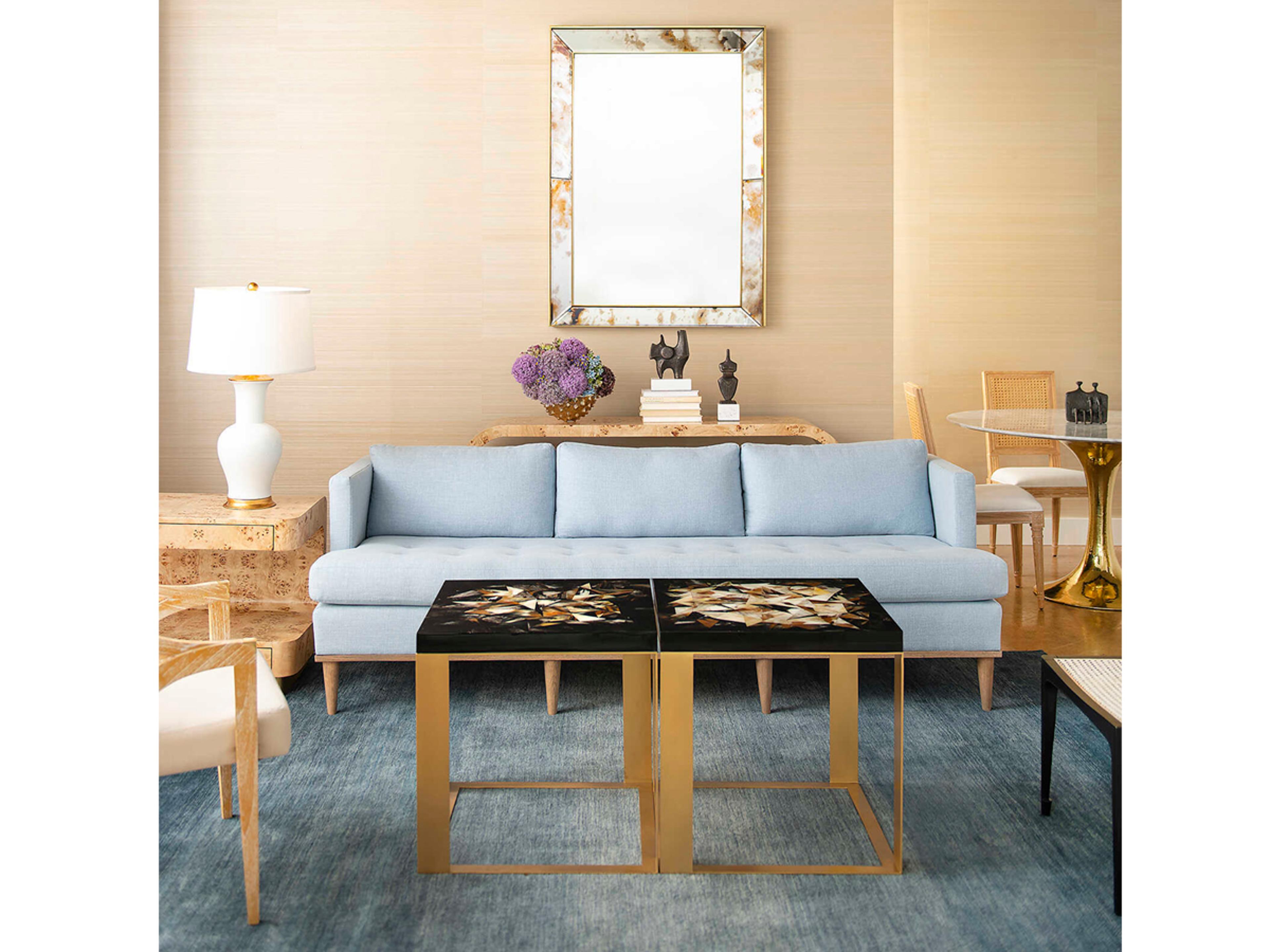 Villa & House Etienne Antique Rectangular Wall Mirror