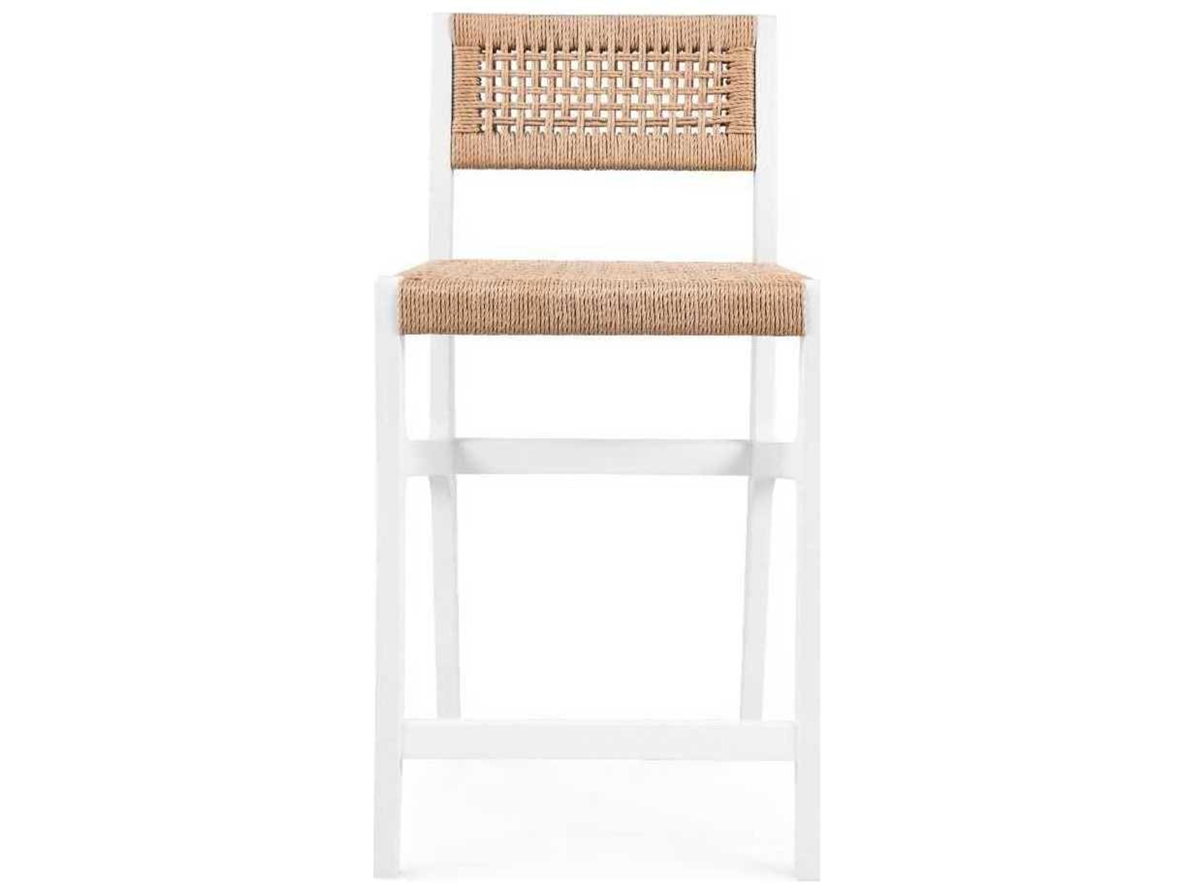 Villa & House Eggshell White Counter Stool