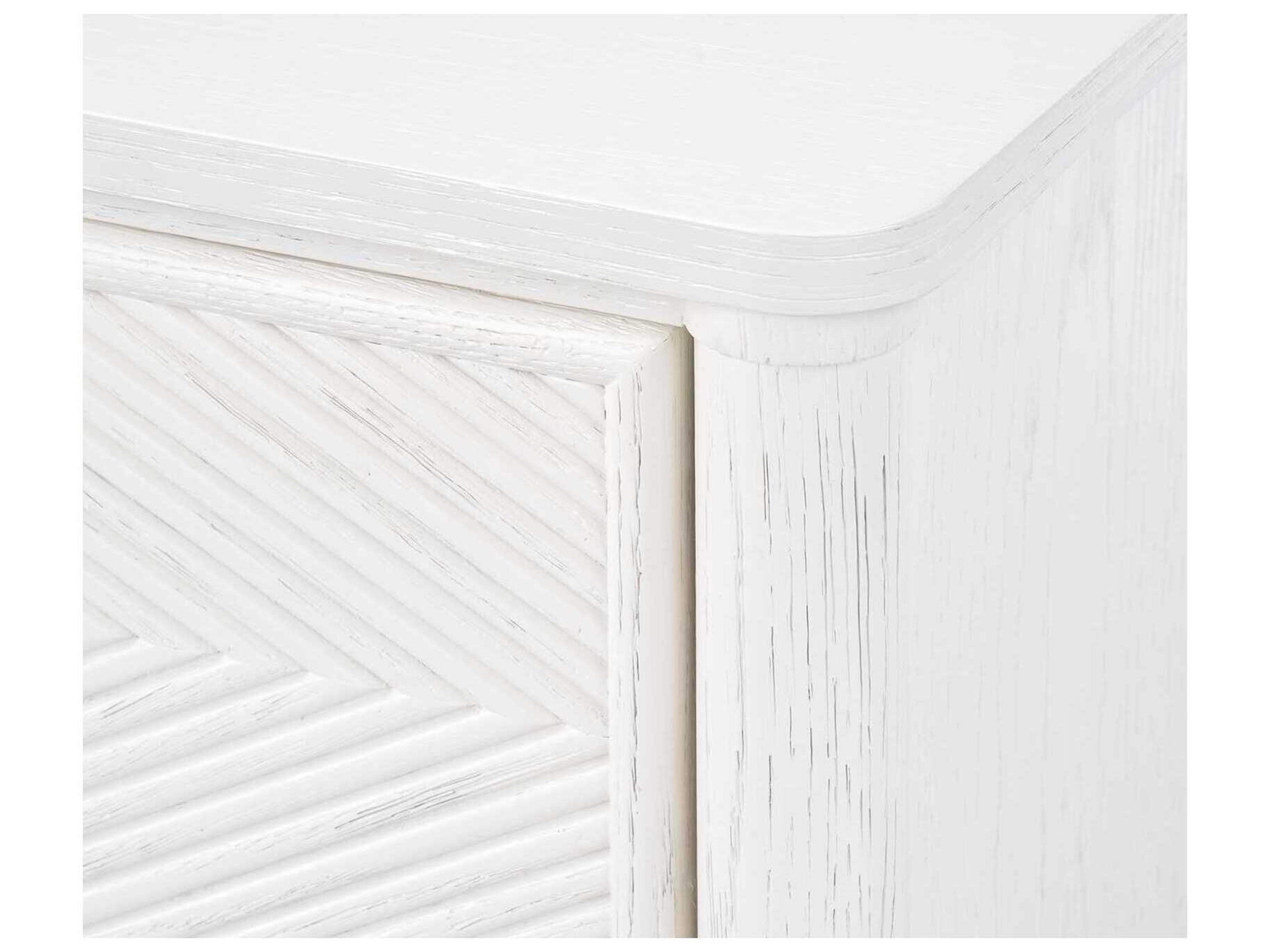 Villa & House Felicity 3-Drawers Oak Wood Nightstand