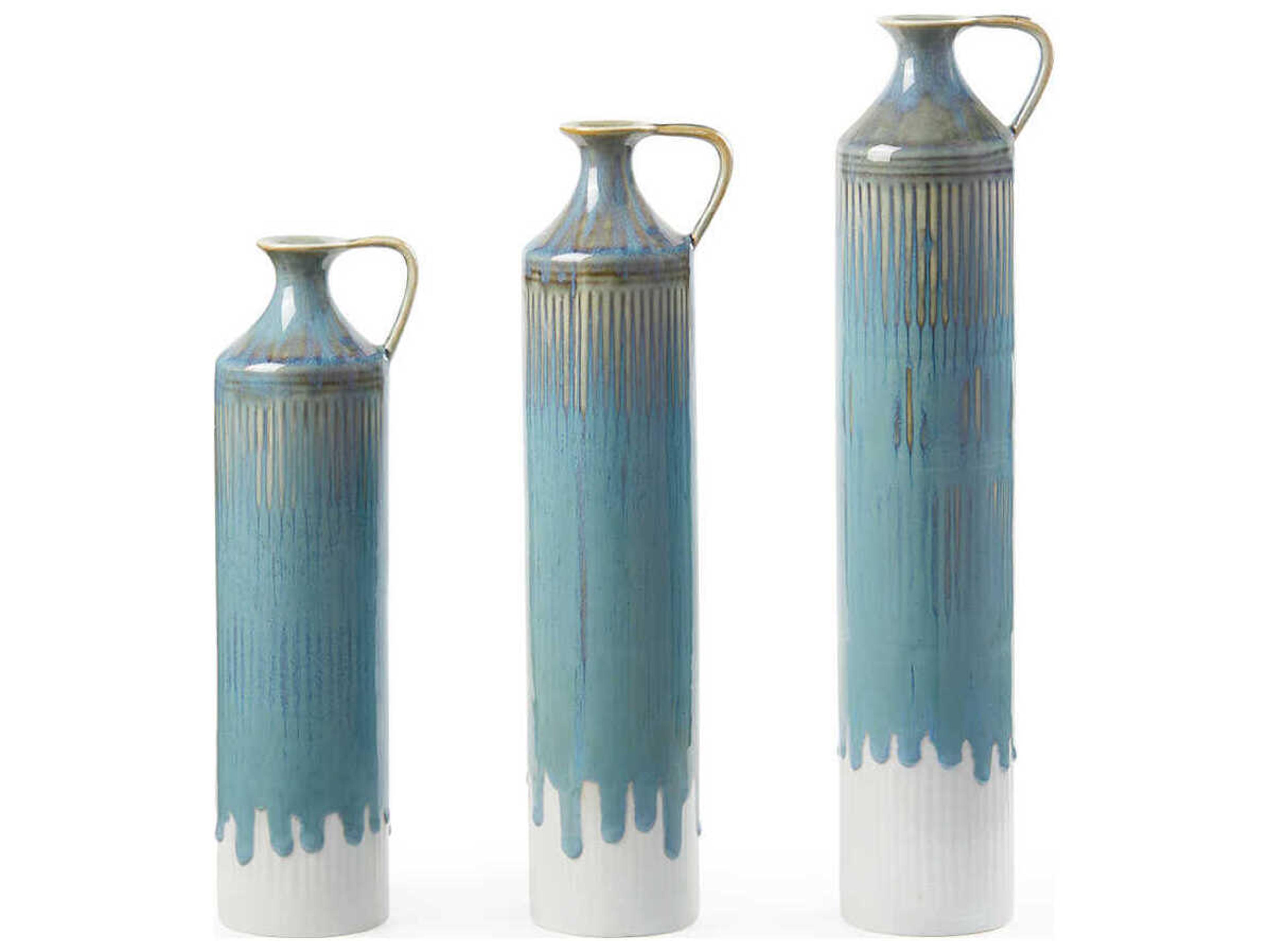 Villa & House Flagon Lagoon Vase Set of 3