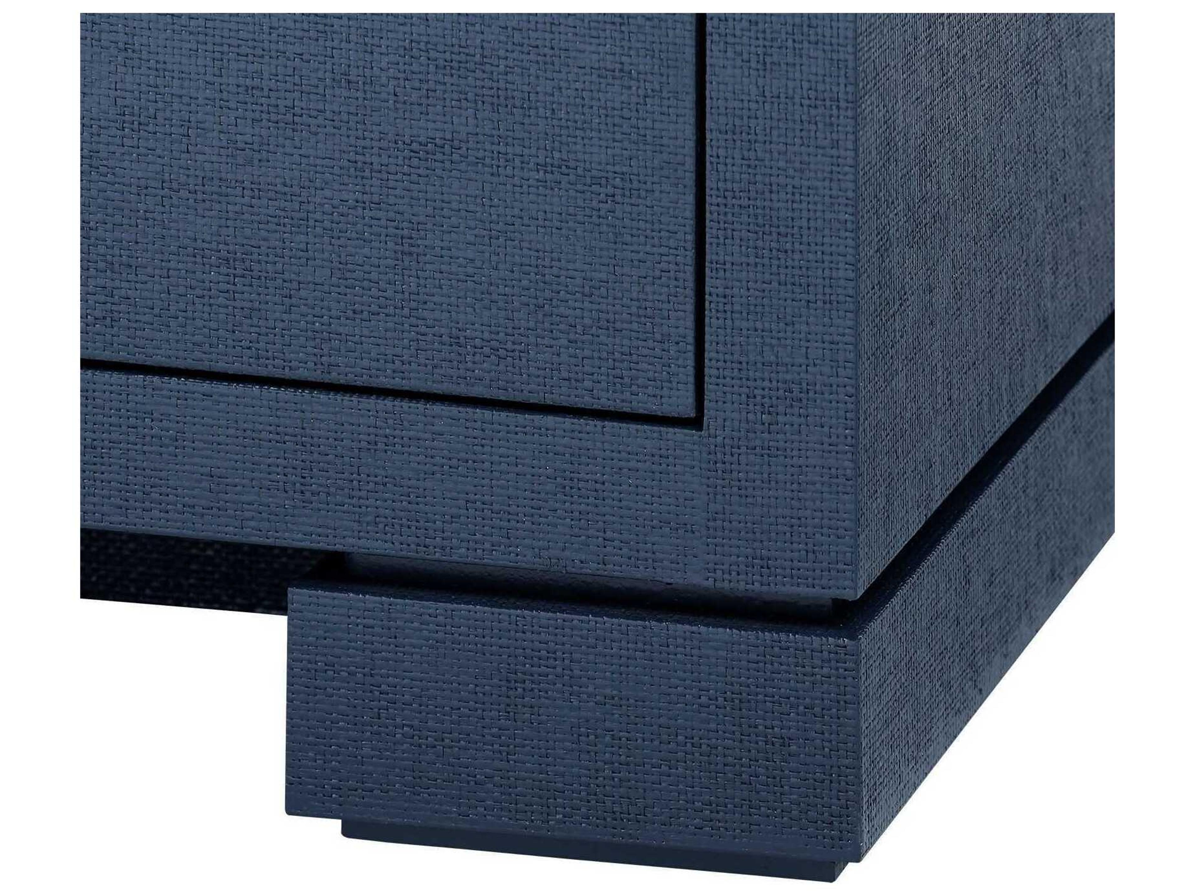 Villa & House Frances Extra Large 6-Drawers Blue Double Dresser