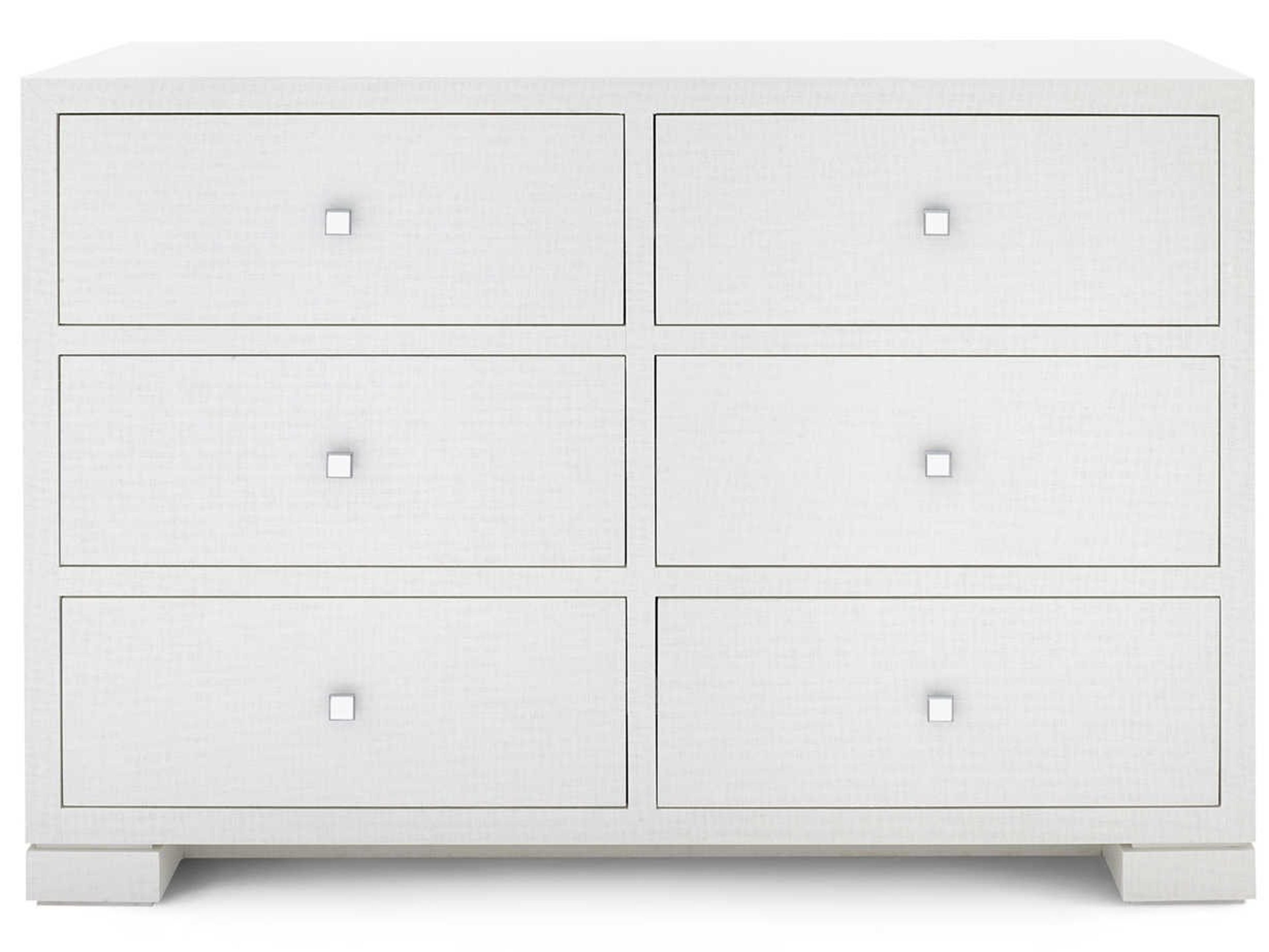 Villa & House Frances Extra Large 6-Drawers Solid Wood Double Dresser