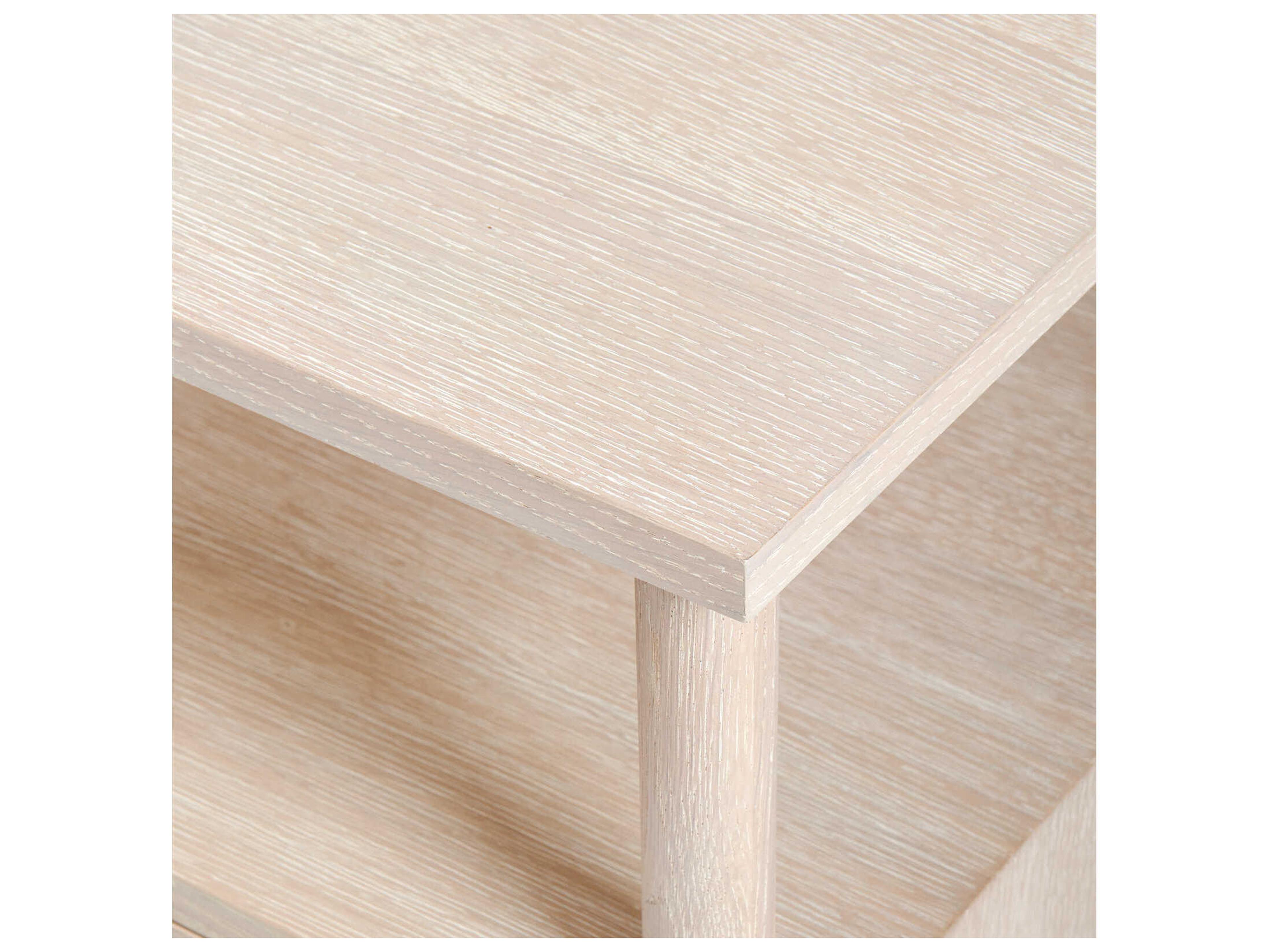 Villa & House Rectangular Wood Sand End Table