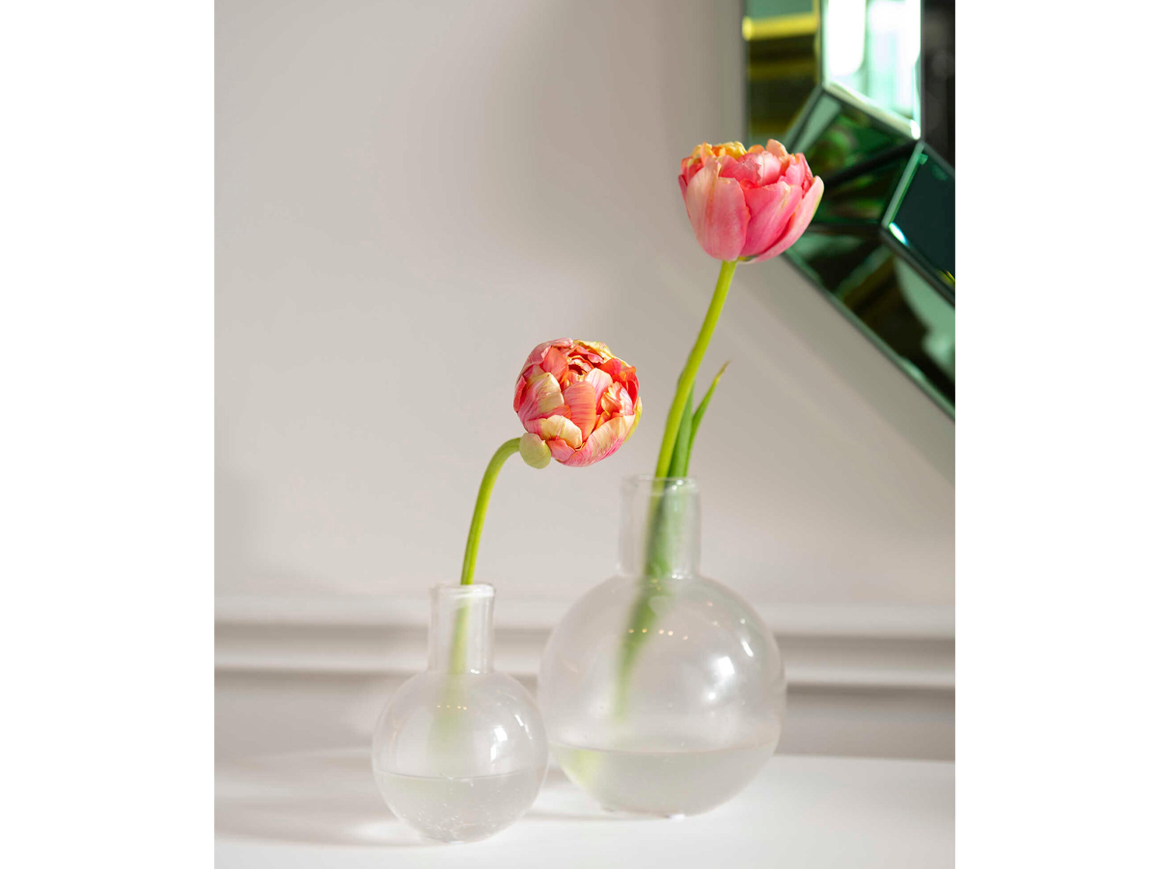 Villa & House Giorgio Clear 4" Vase