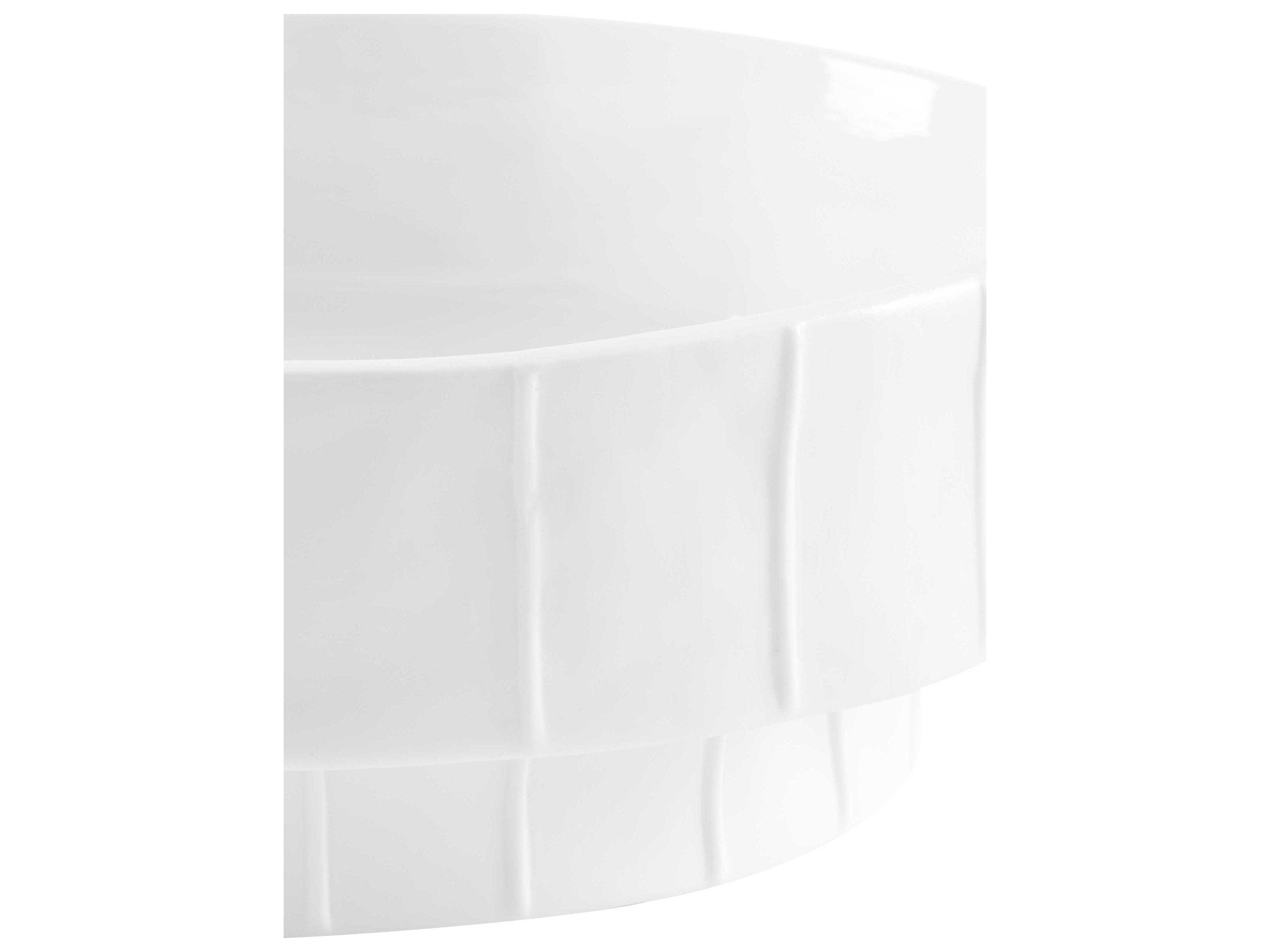 Villa & House Girasol Blanc de Chine 12" Vase