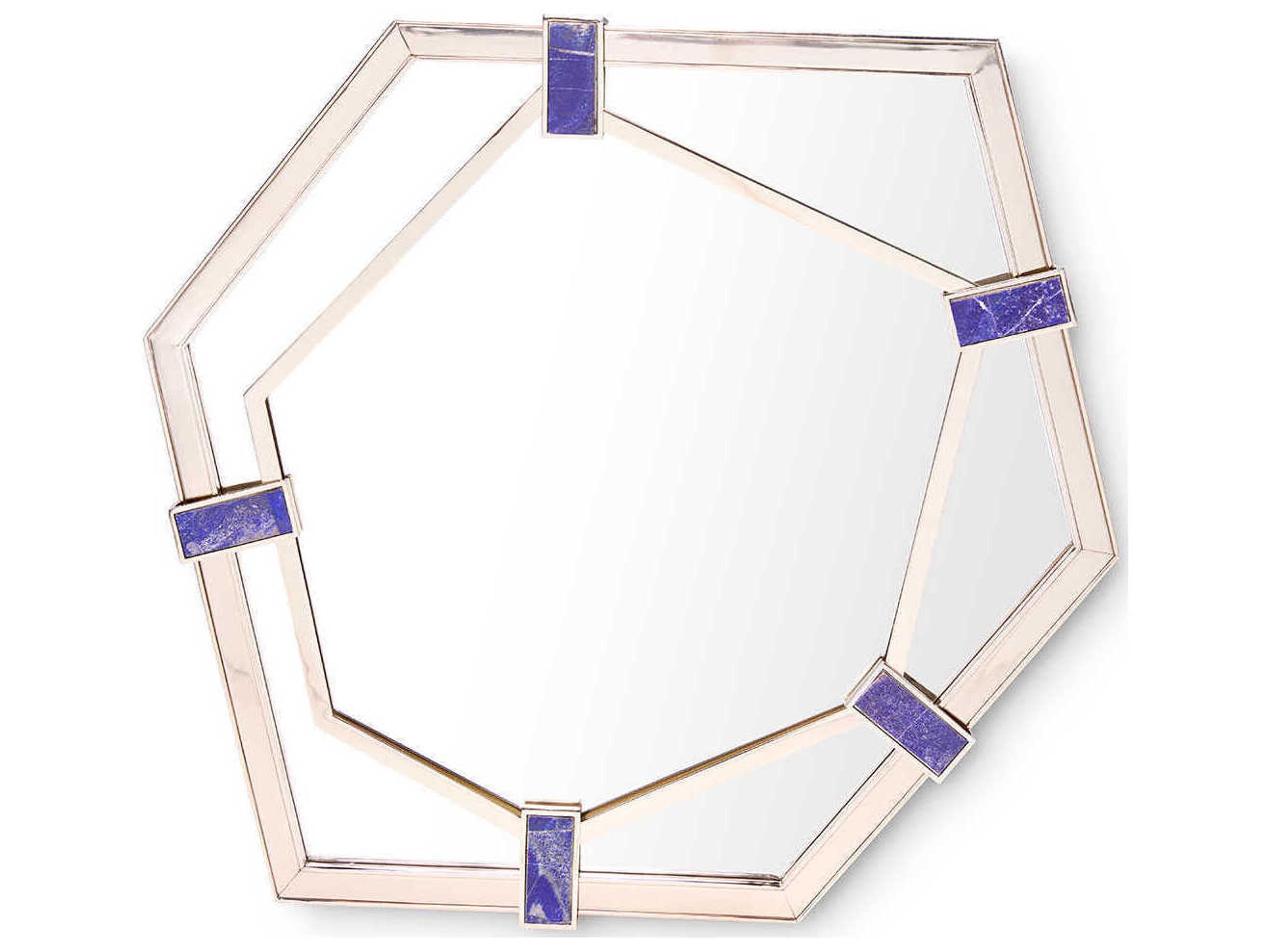 Villa & House Greta Polished Brass Wall Mirror