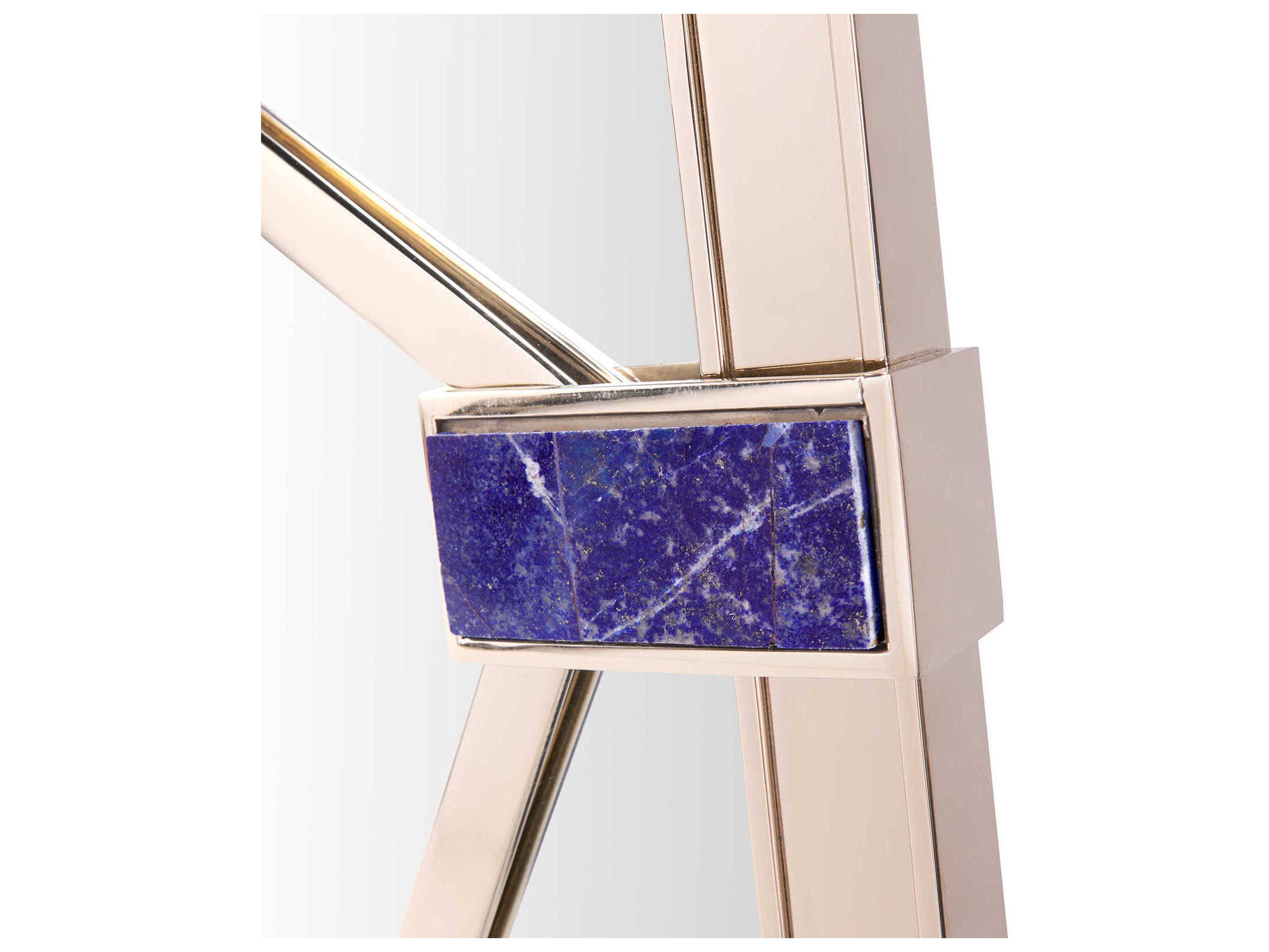 Villa & House Greta Polished Brass Wall Mirror