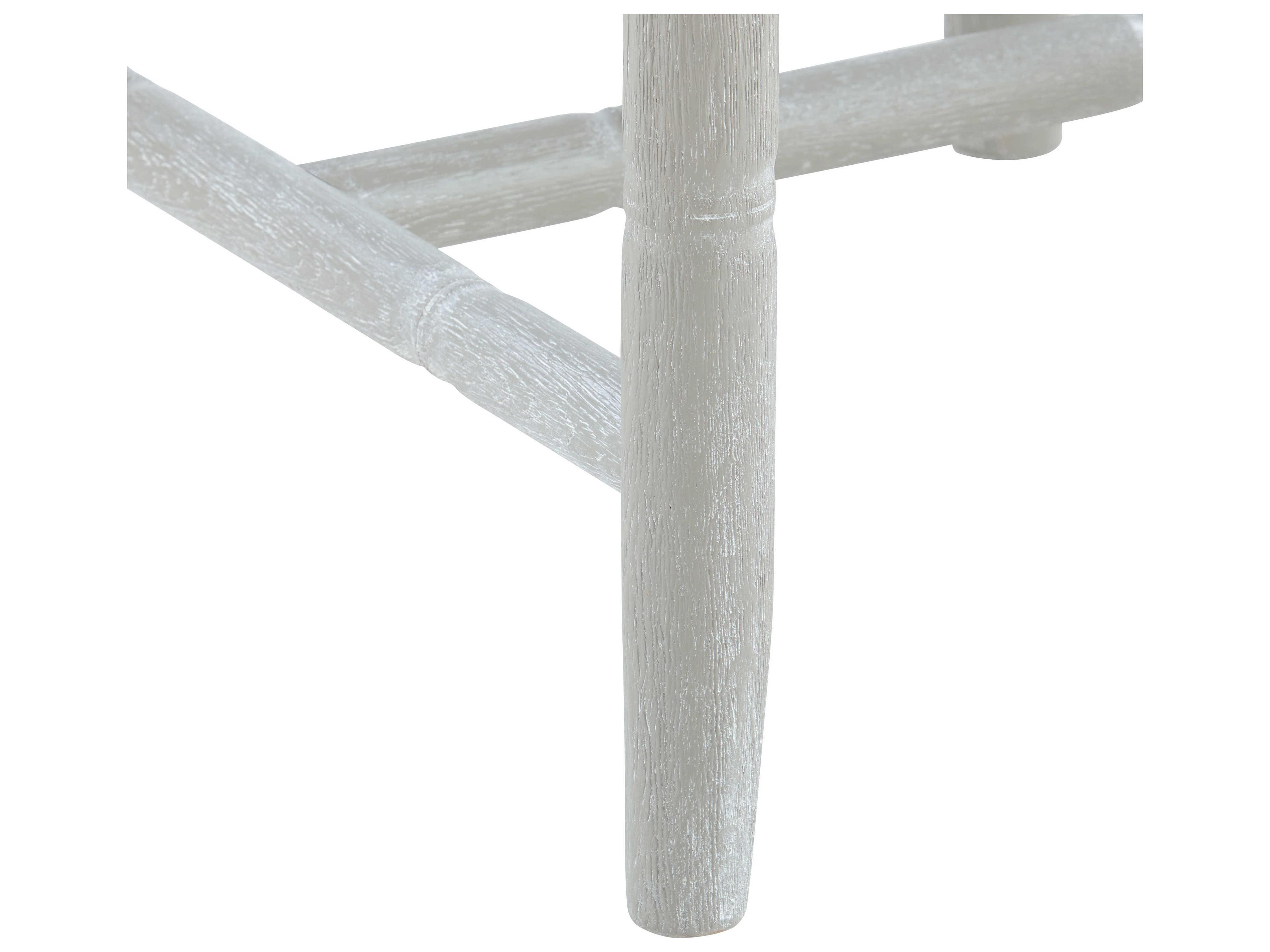 Villa & House Oak Wood Gray Upholstered Side Dining Chair