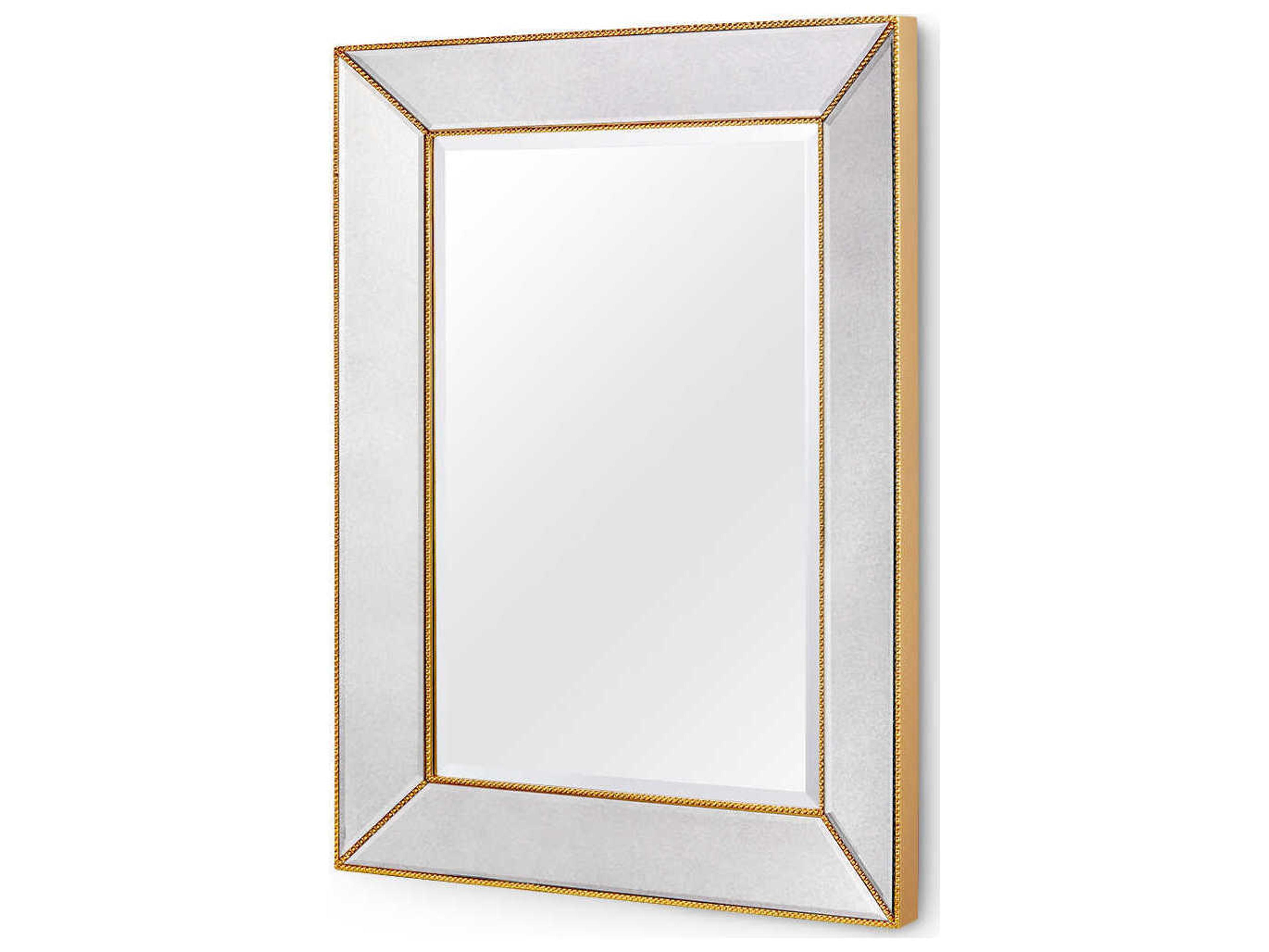 Villa & House Hadley Antique Rectangular Wall Mirror